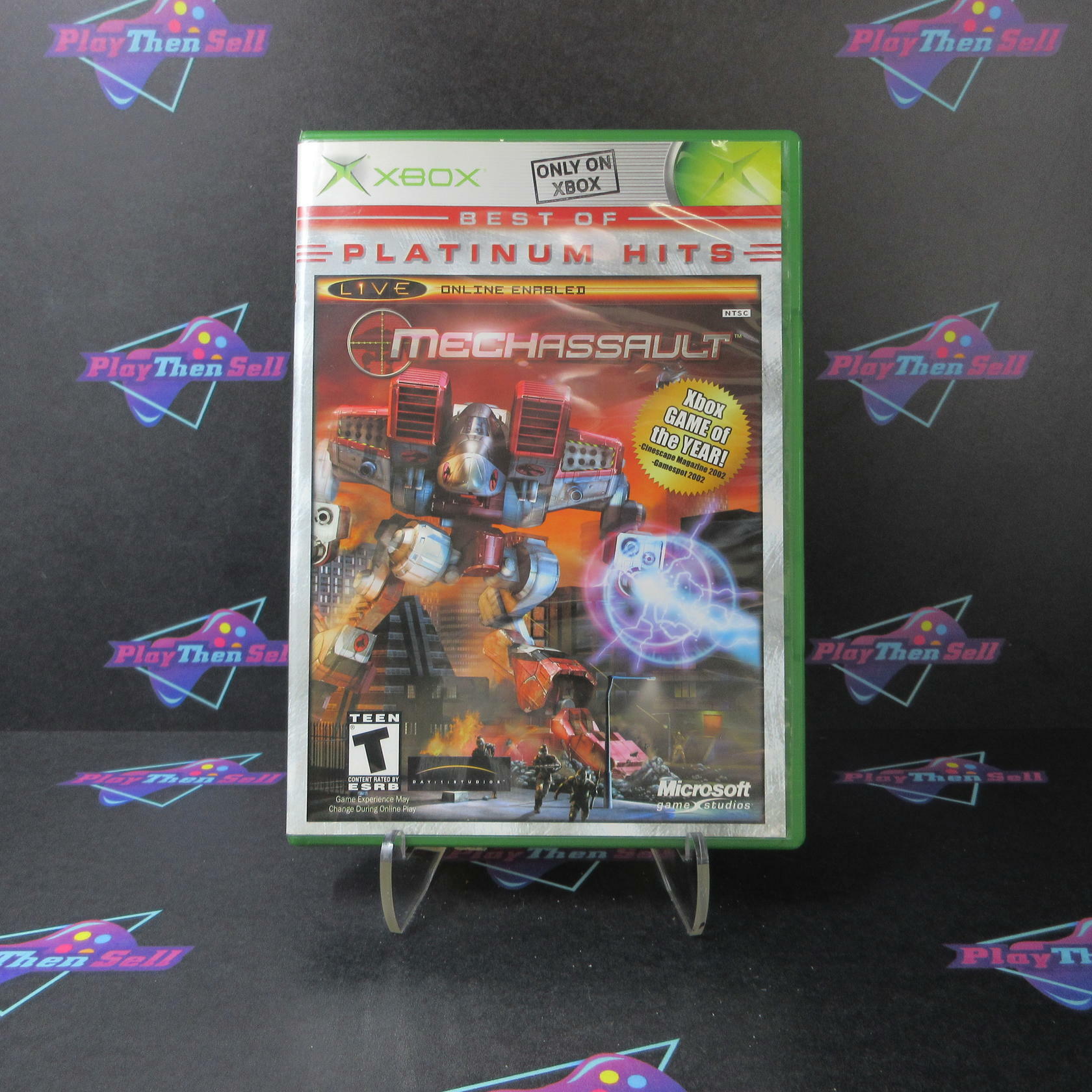 MechAssault Xbox Platinum Hits - Very Good