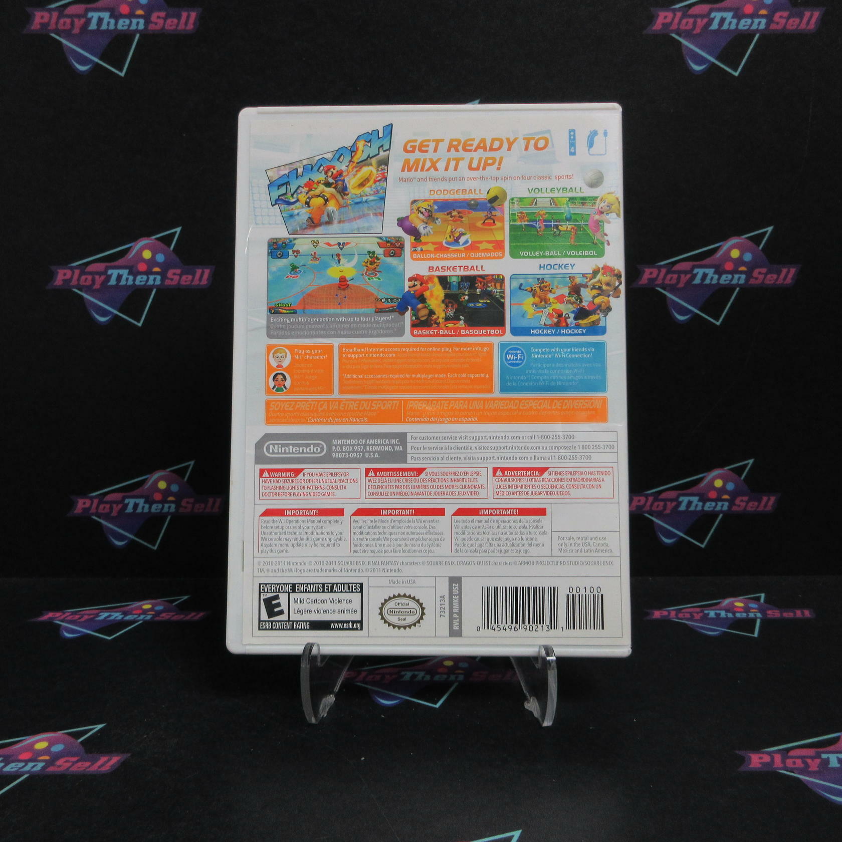 Mario Sports Mix Nintendo Wii Complete - Very Good