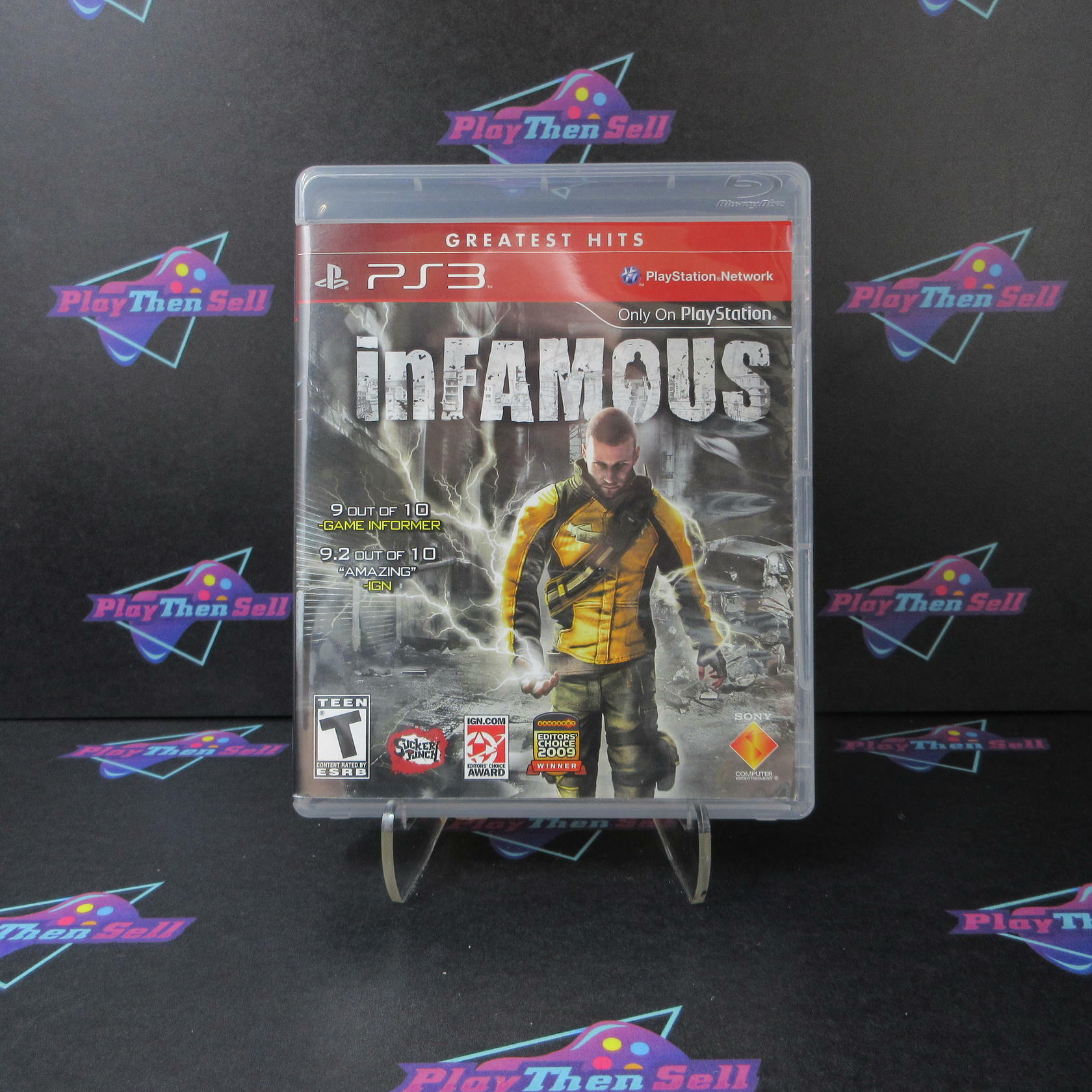 Infamous PS3 PlayStation 3 Greatest Hits - Very Good