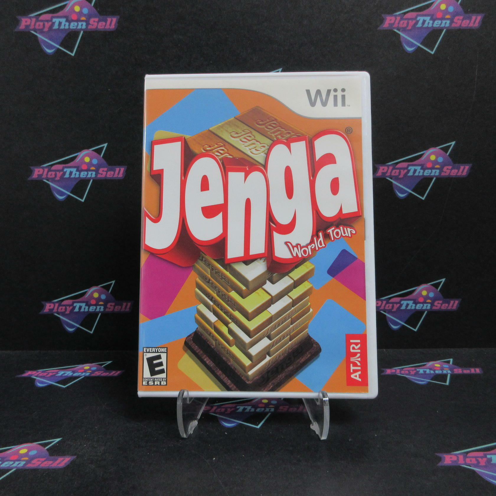 Jenga World Tour Nintendo Wii Complete - Refurbished