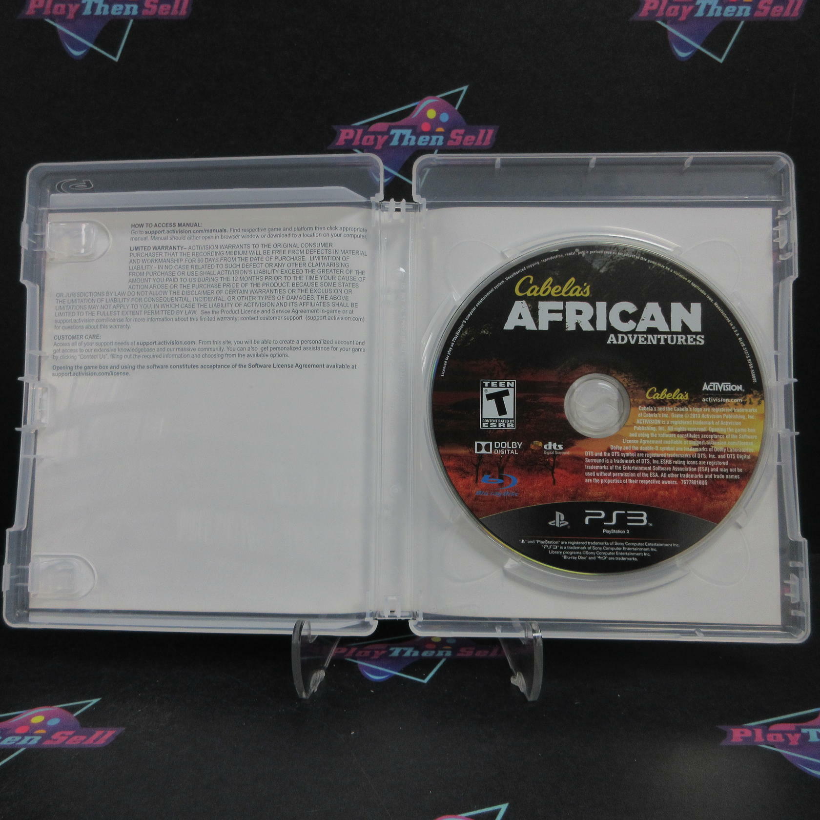 Cabela's African Adventures PS3 PlayStation 3 Complete - Excellent