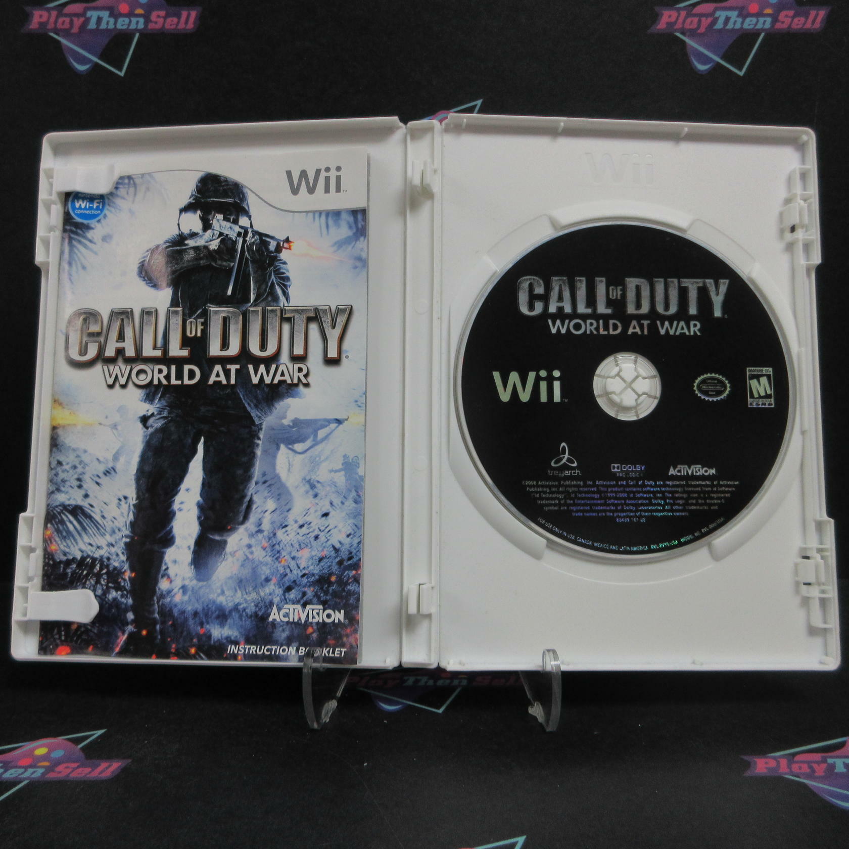 Call of Duty World At War Nintendo Wii Complete - Very Good