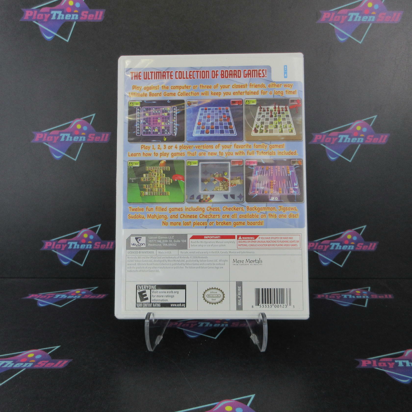 Ultimate Board Game Collection Nintendo Wii Complete - Refurbished