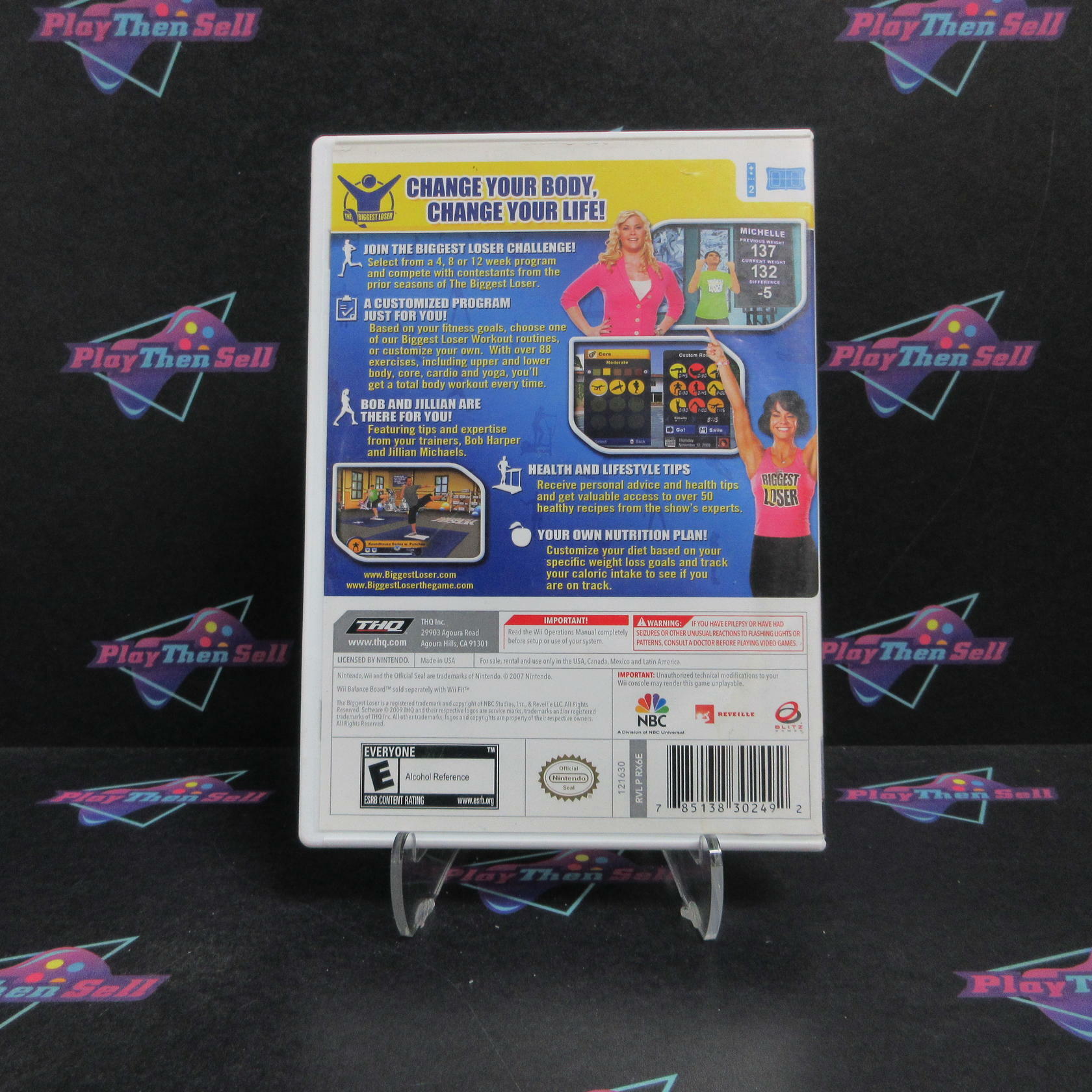 The Biggest Loser Nintendo Wii Complete - Very Good