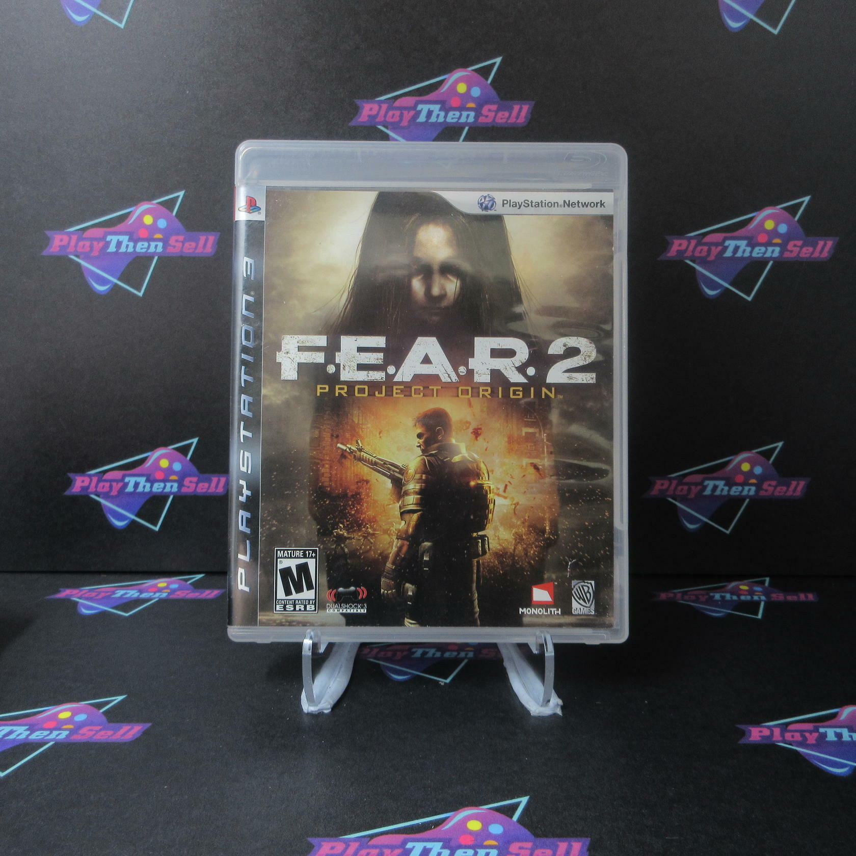 F.E.A.R. FEAR 2 Project Origin PS3 PlayStation 3 - Very Good