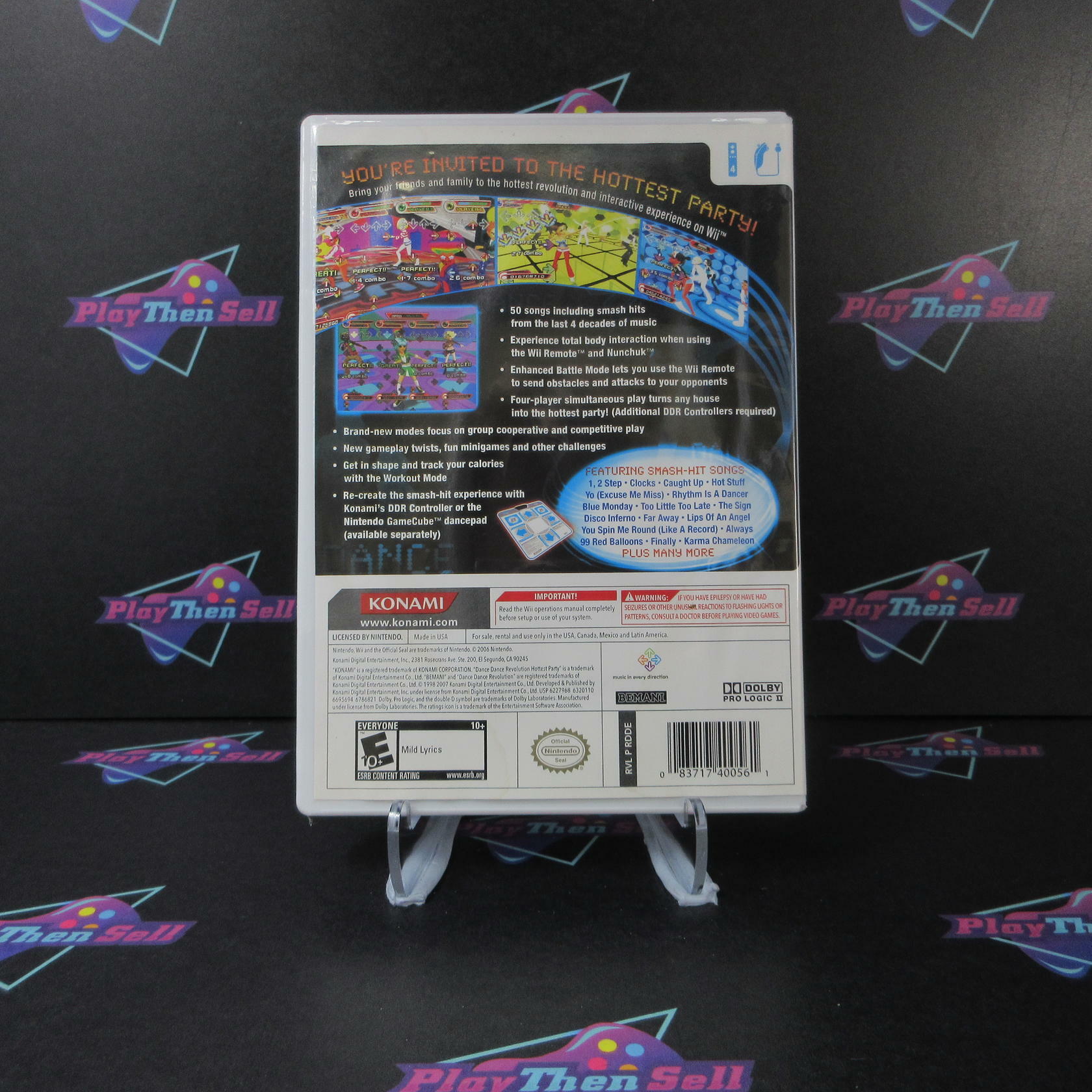 Dance Dance Revolution Hottest Party Nintendo Wii Complete - Very Good