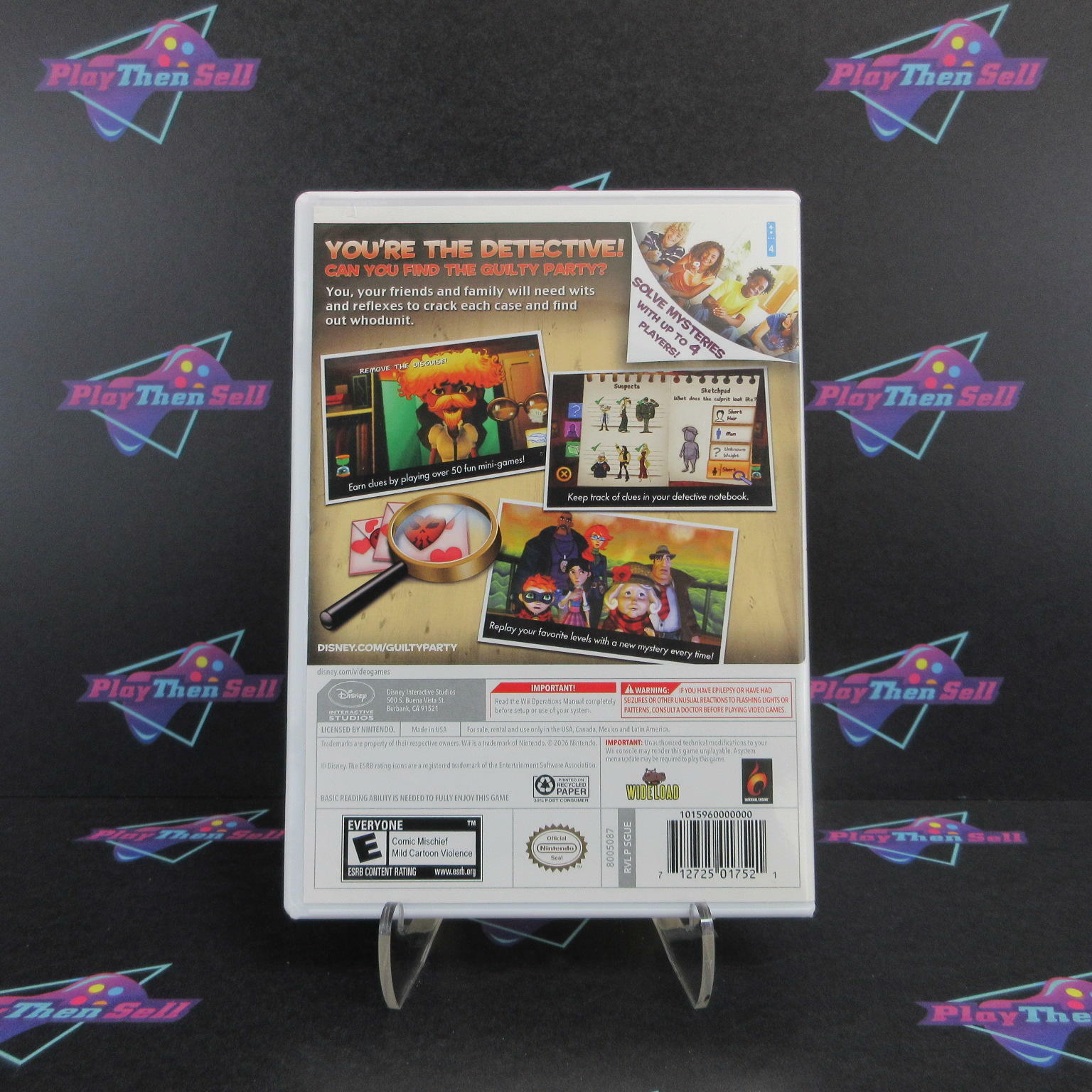 Guilty Party Nintendo Wii Complete - Refurbished