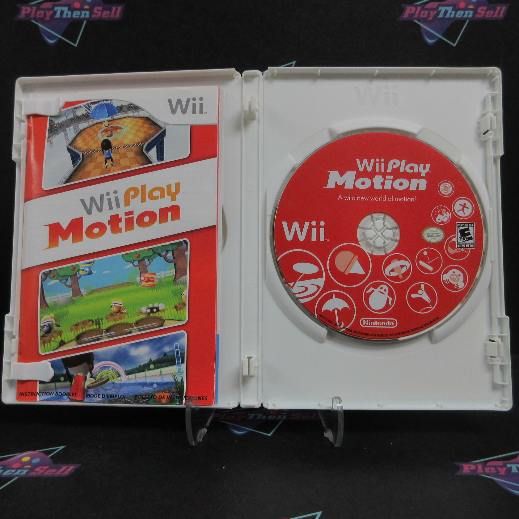 Wii Play Motion Nintendo Wii Complete - Very Good