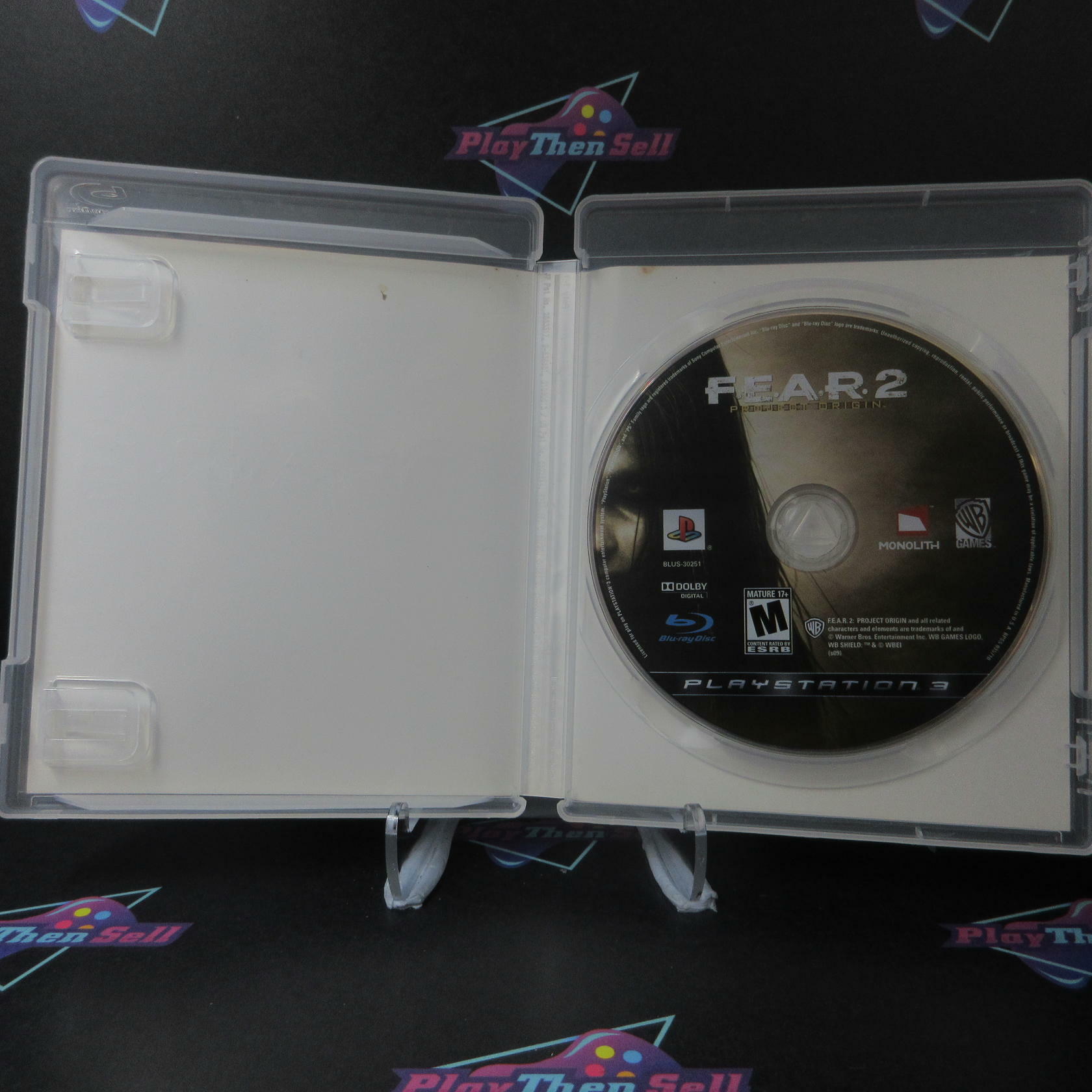 F.E.A.R. FEAR 2 Project Origin PS3 PlayStation 3 - Very Good