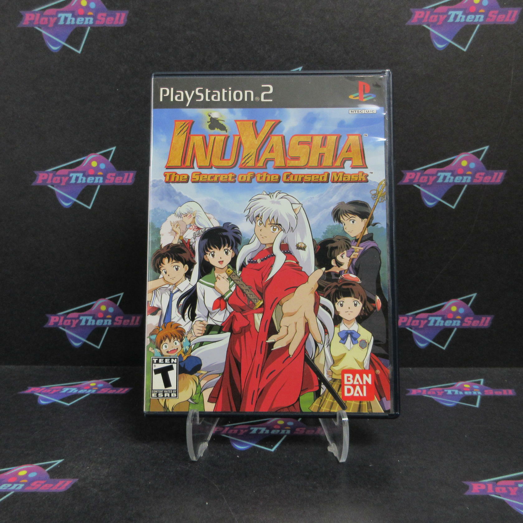 Inuyasha The Secret of the Cursed Mask PS2 PlayStation 2 + Reg CIB - Excellent