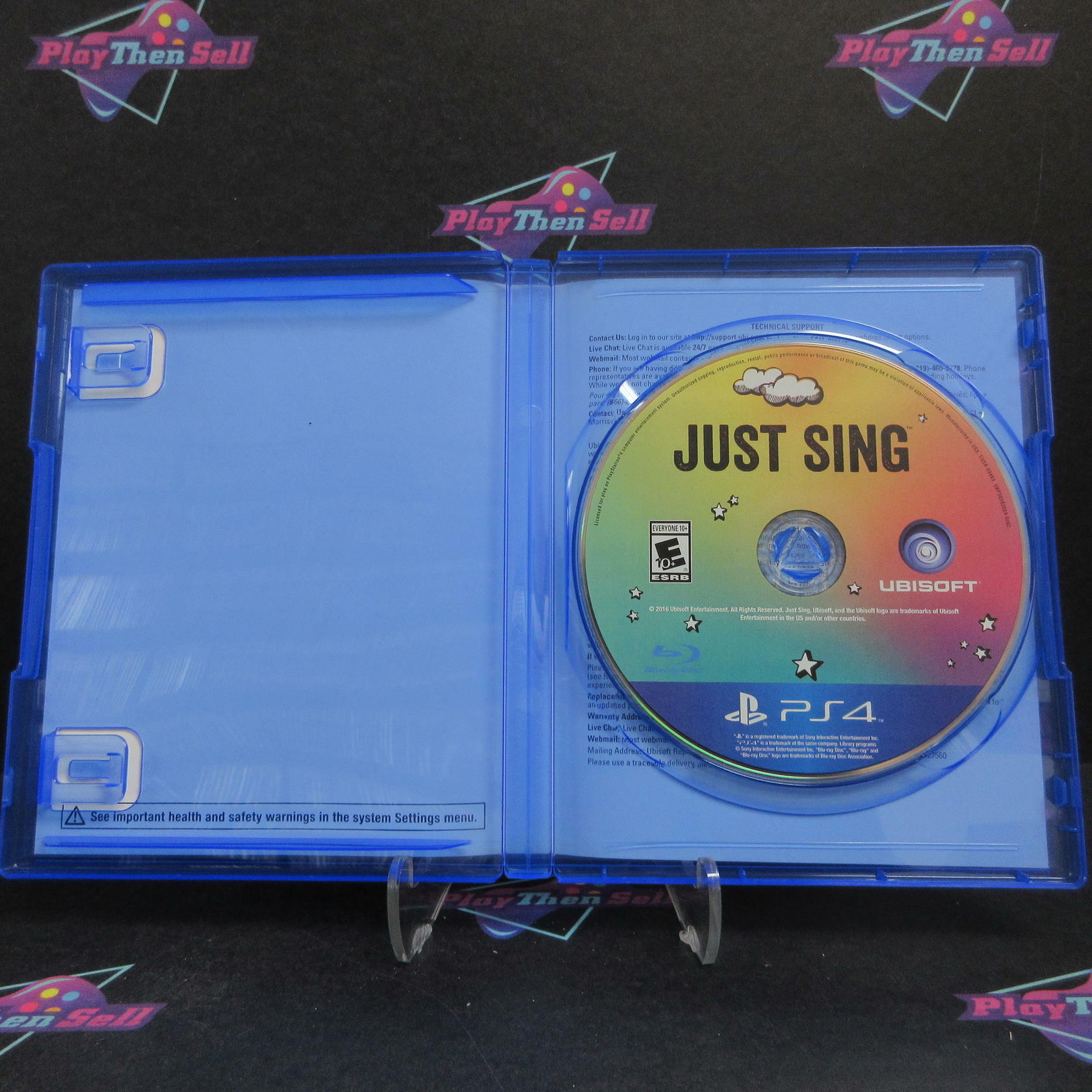 Just Sing PS4 PlayStation 4 Complete - Refurbished