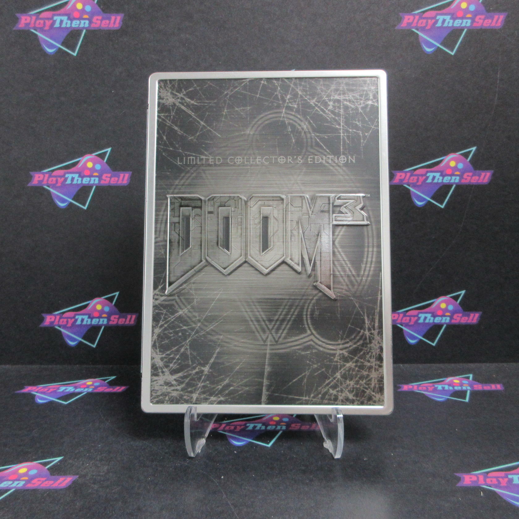 Doom 3 Limited Collector's Edition Steel Book Xbox Complete - Refurbished