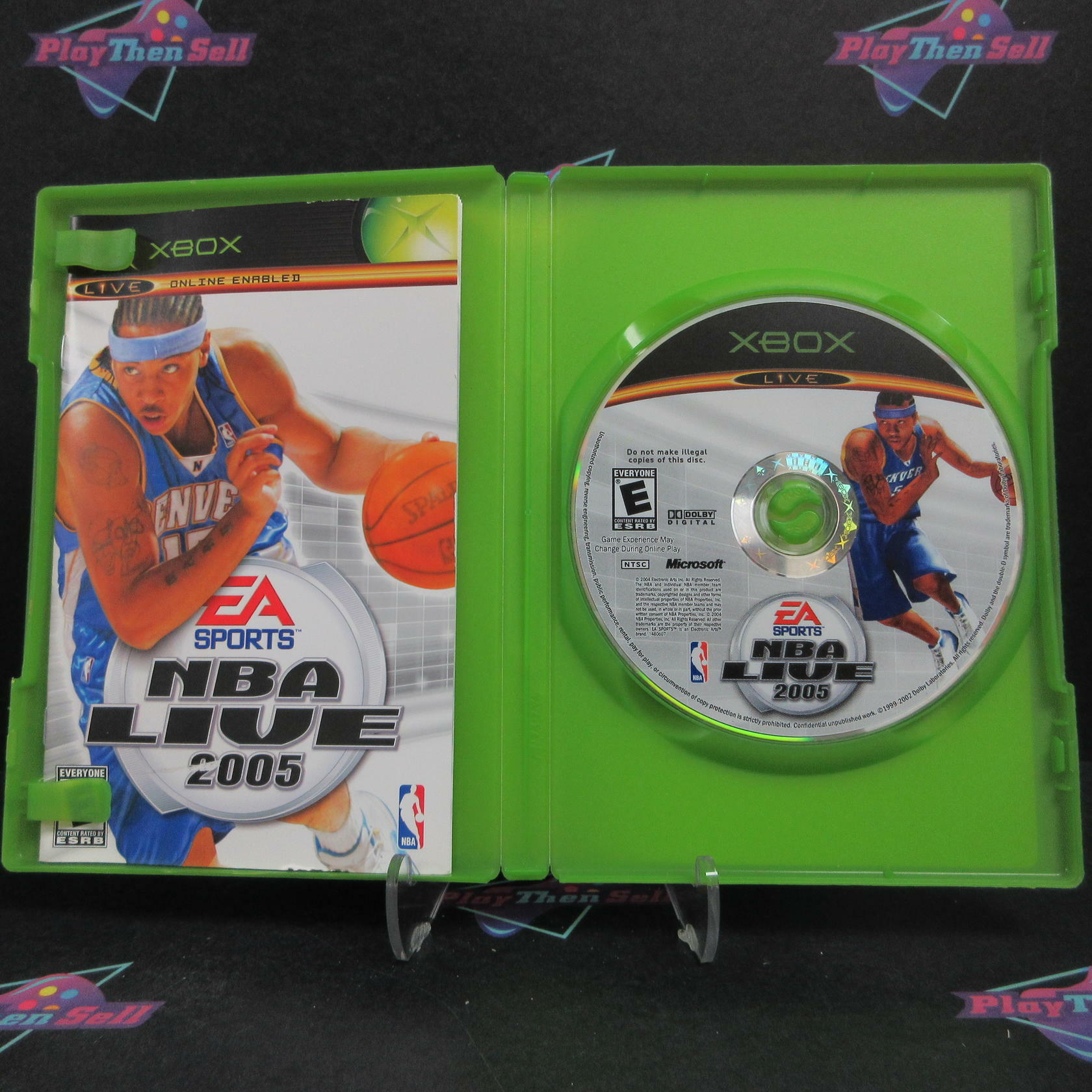 NBA Live 2005 Xbox Complete - Very Good