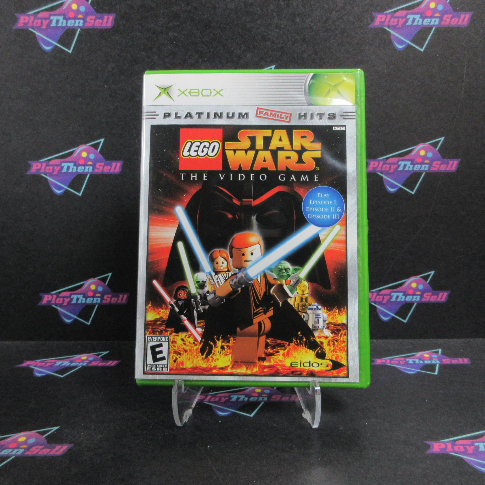Lego Star Wars Xbox Platinum Hits + Reg Card Complete - Refurbished