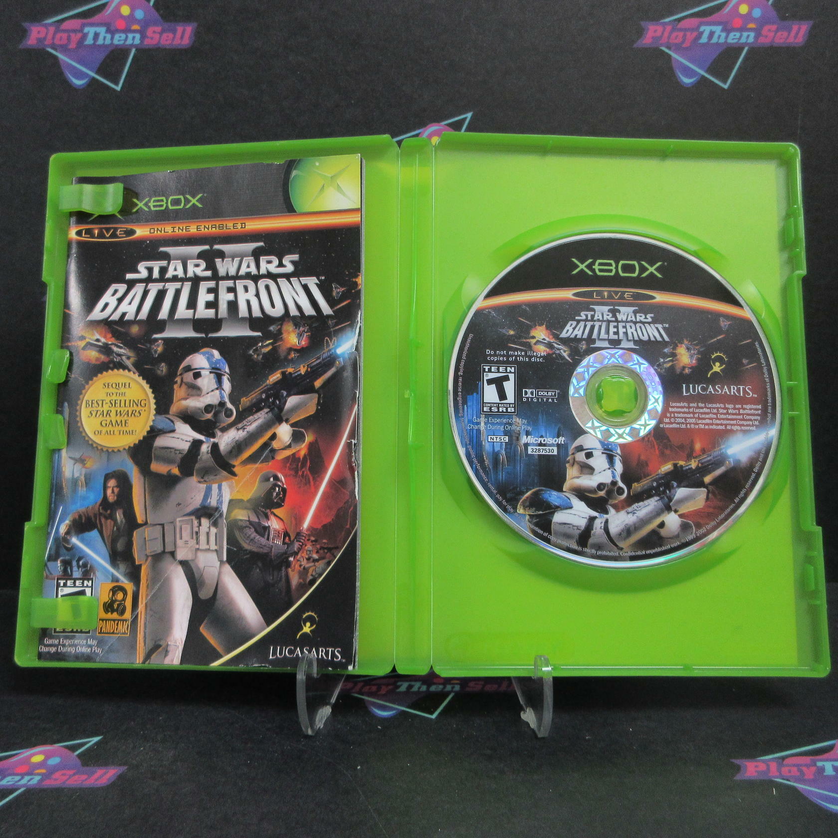 Star Wars Battlefront II Xbox + Reg Card Complete - Very Good