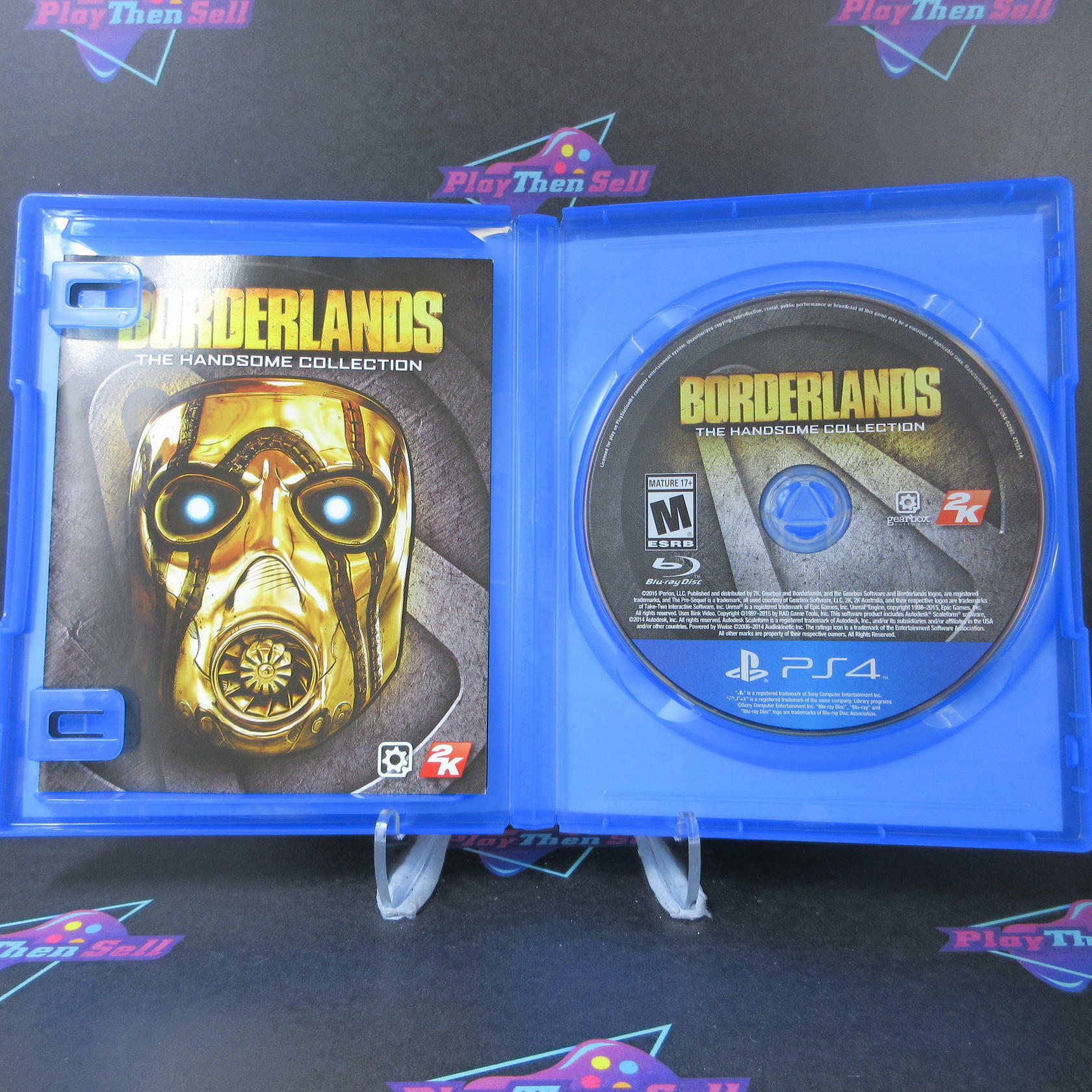 Borderlands The Handsome Collection PS4 PlayStation 4 Complete - Very Good
