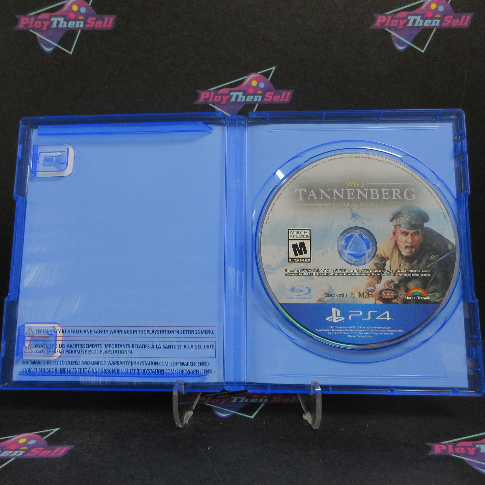 WWI Tannenberg Eastern Front PS4 PlayStation 4 Complete - Refurbished