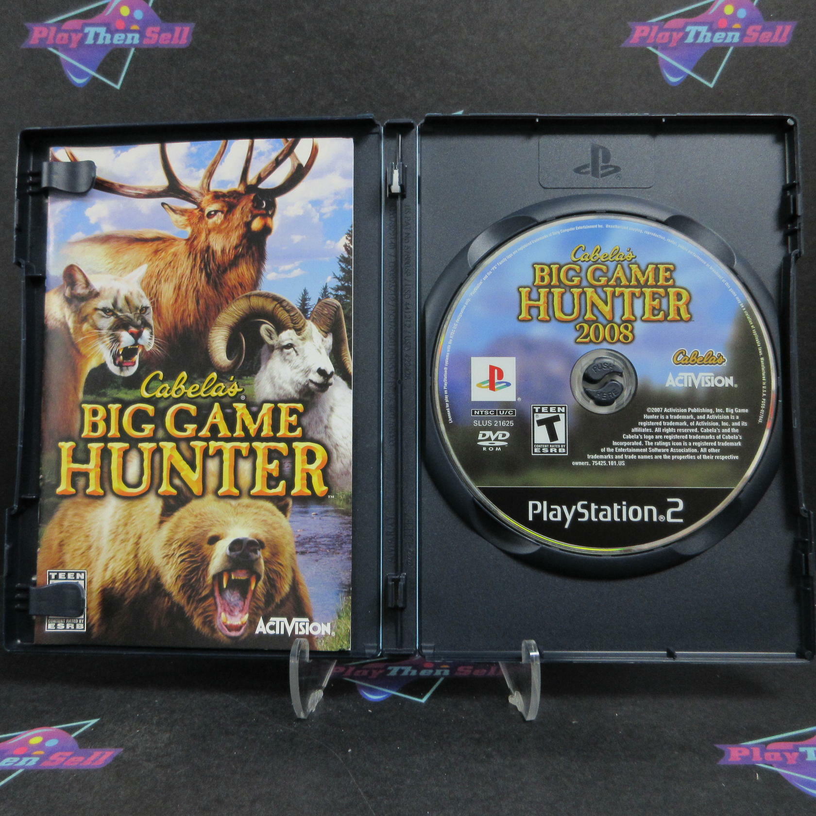 Cabela's Big Game Hunter 2008 PS2 PlayStation 2 Complete - Excellent