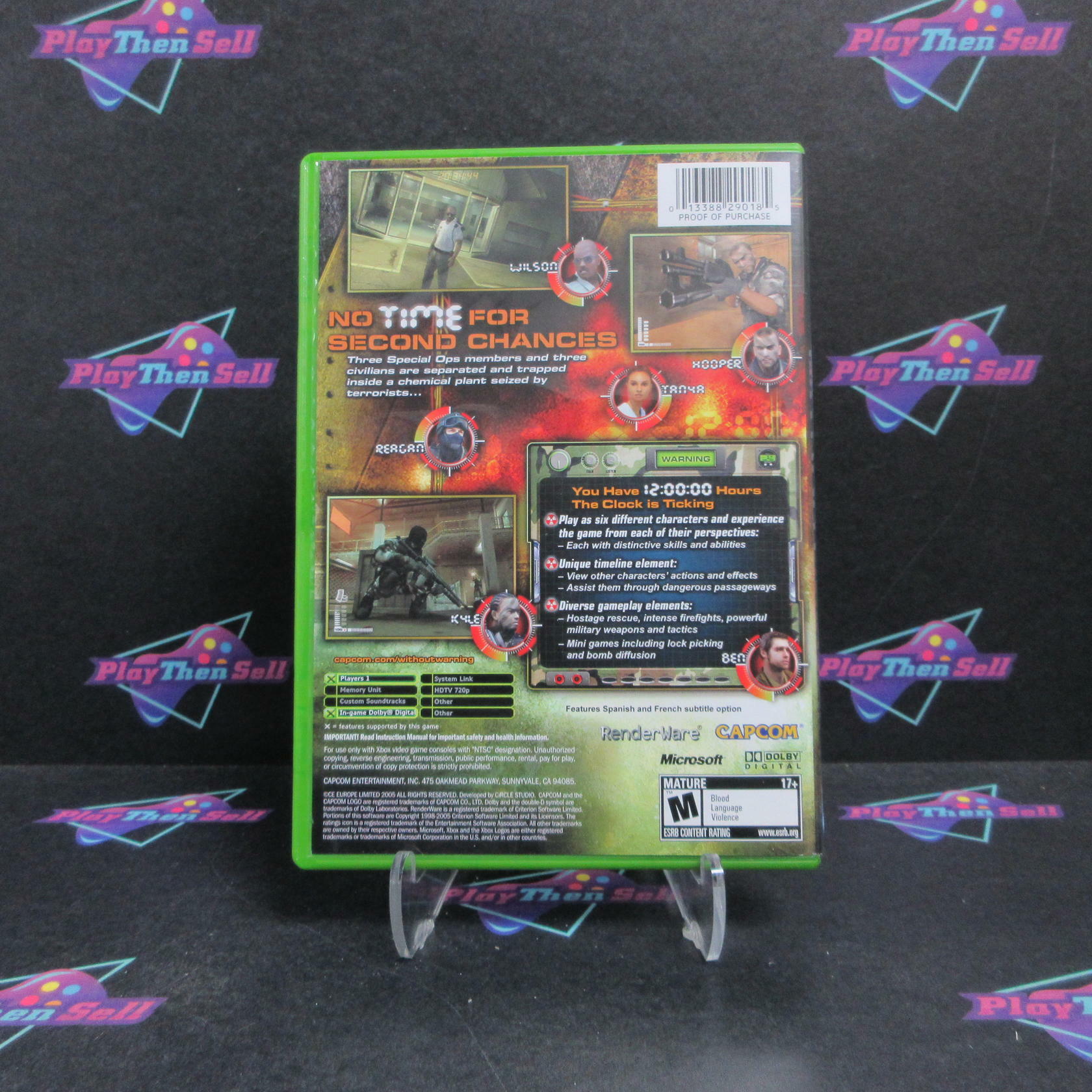 Without Warning Xbox Complete - Refurbished