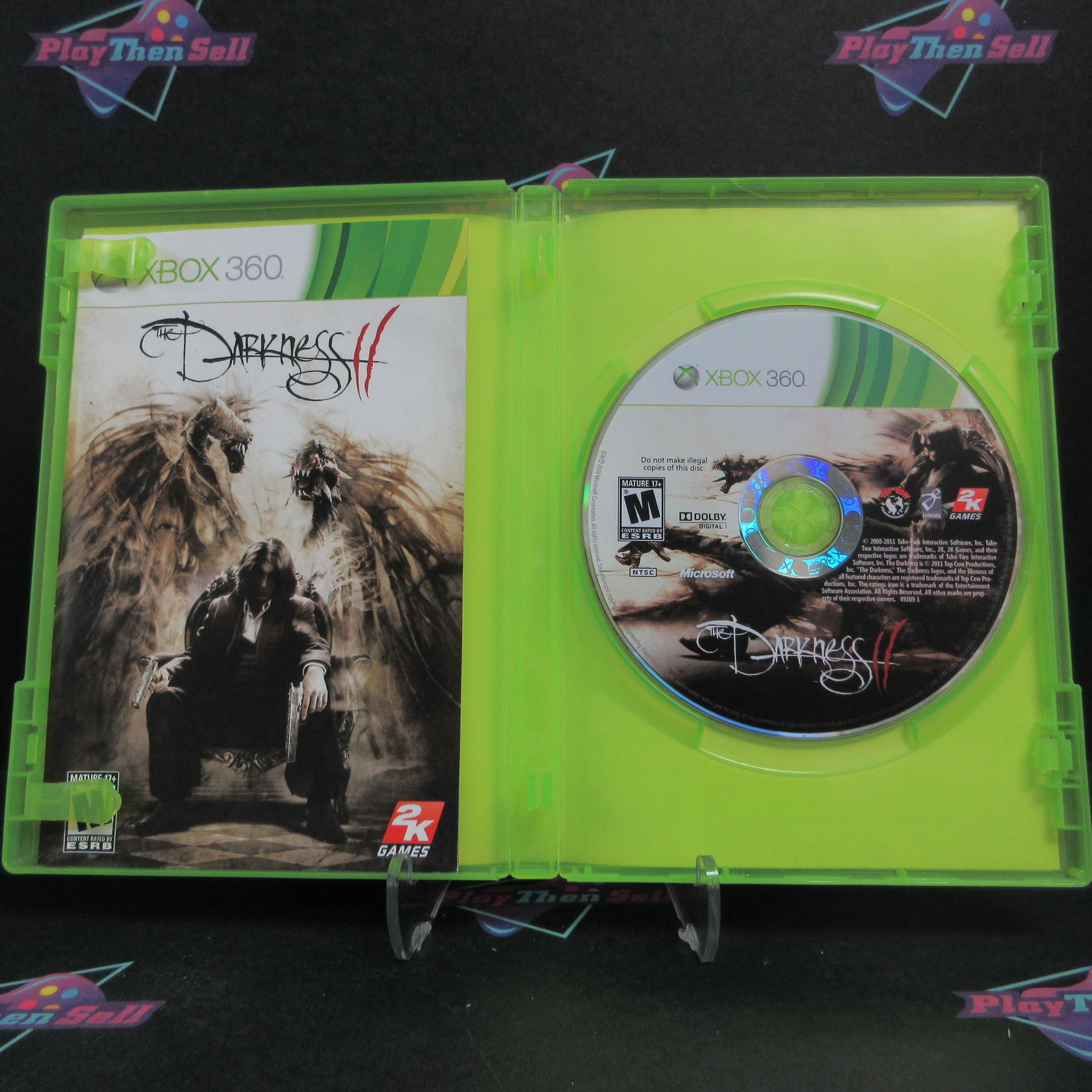 The Darkness ll 2 Limited Edition Xbox 360 + Poster Complete - Very Good
