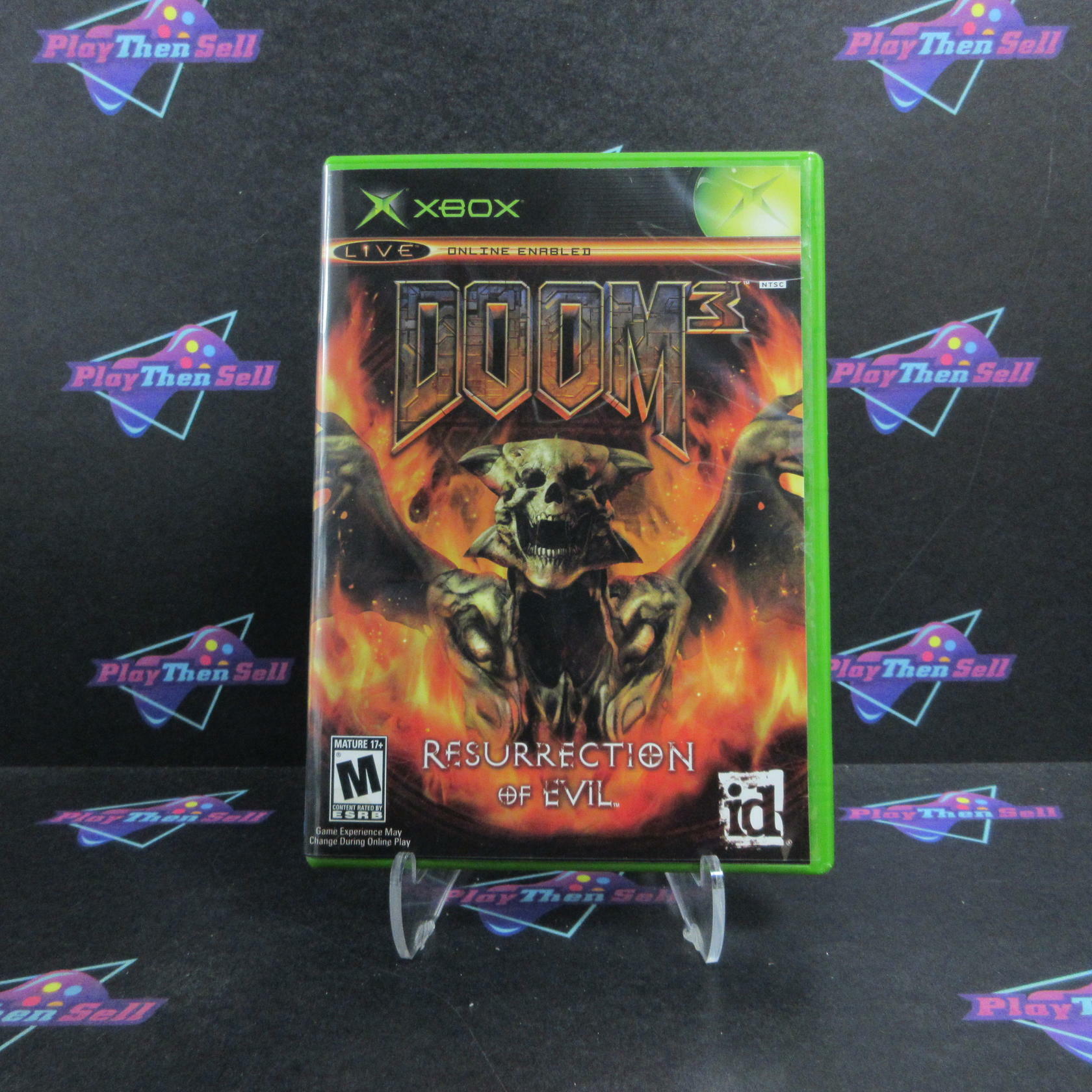 Doom 3 Resurrection of Evil Xbox Complete - Refurbished