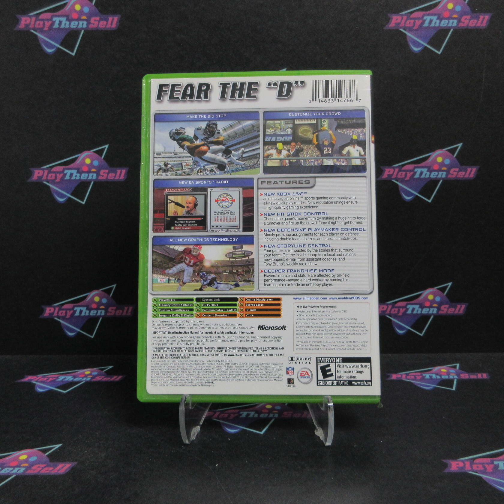 Madden NFL 2005 Xbox Complete - Refurbished