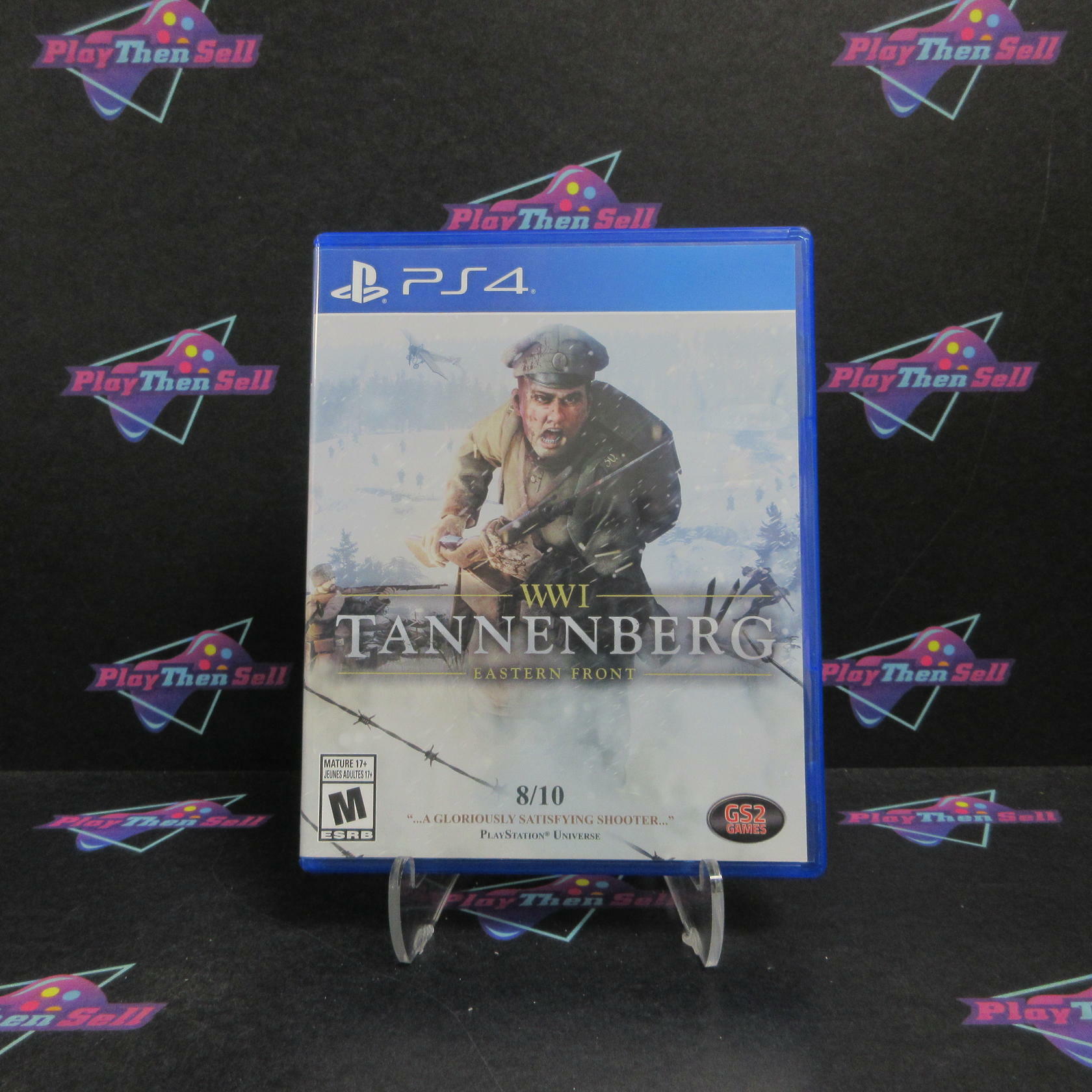 WWI Tannenberg Eastern Front PS4 PlayStation 4 Complete - Refurbished