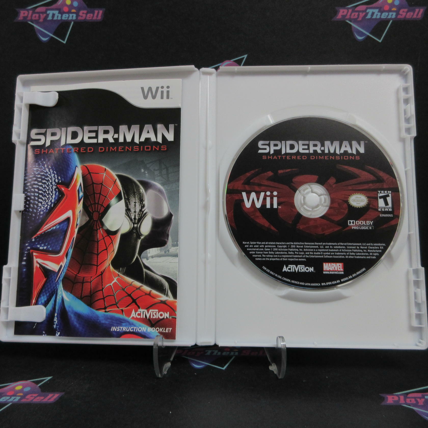 Spider-Man Shattered Dimensions Nintendo Wii Complete - Refurbished