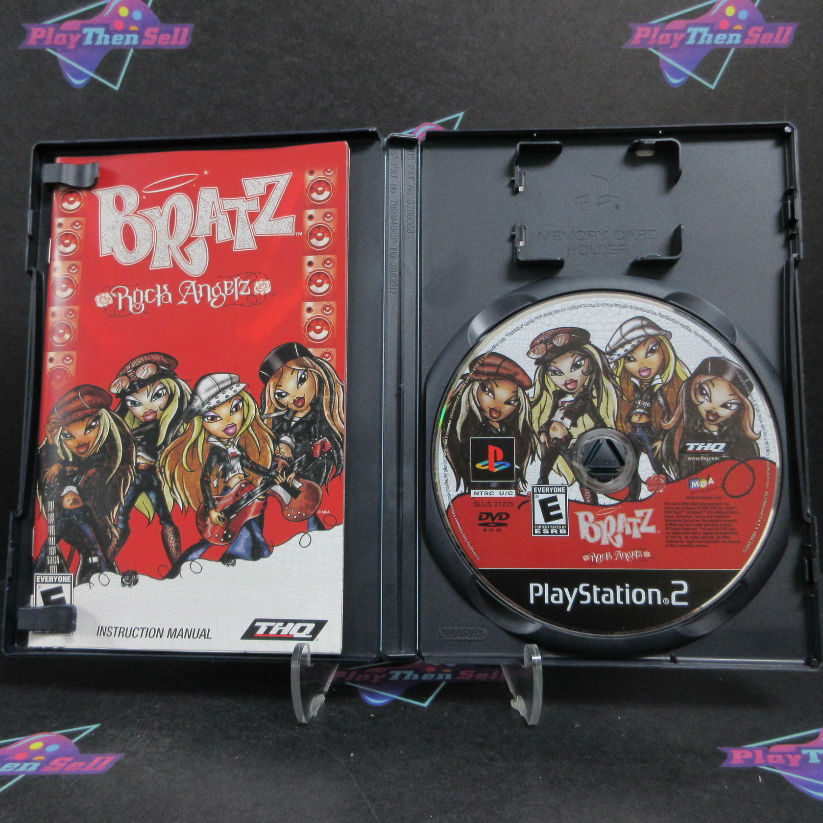 Bratz Rock Angelz PS2 PlayStation 2 Complete - Very Good