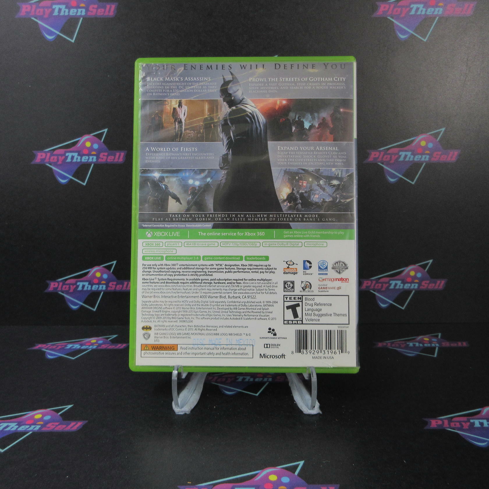 Batman Arkham Origins Xbox 360 Complete - Very Good