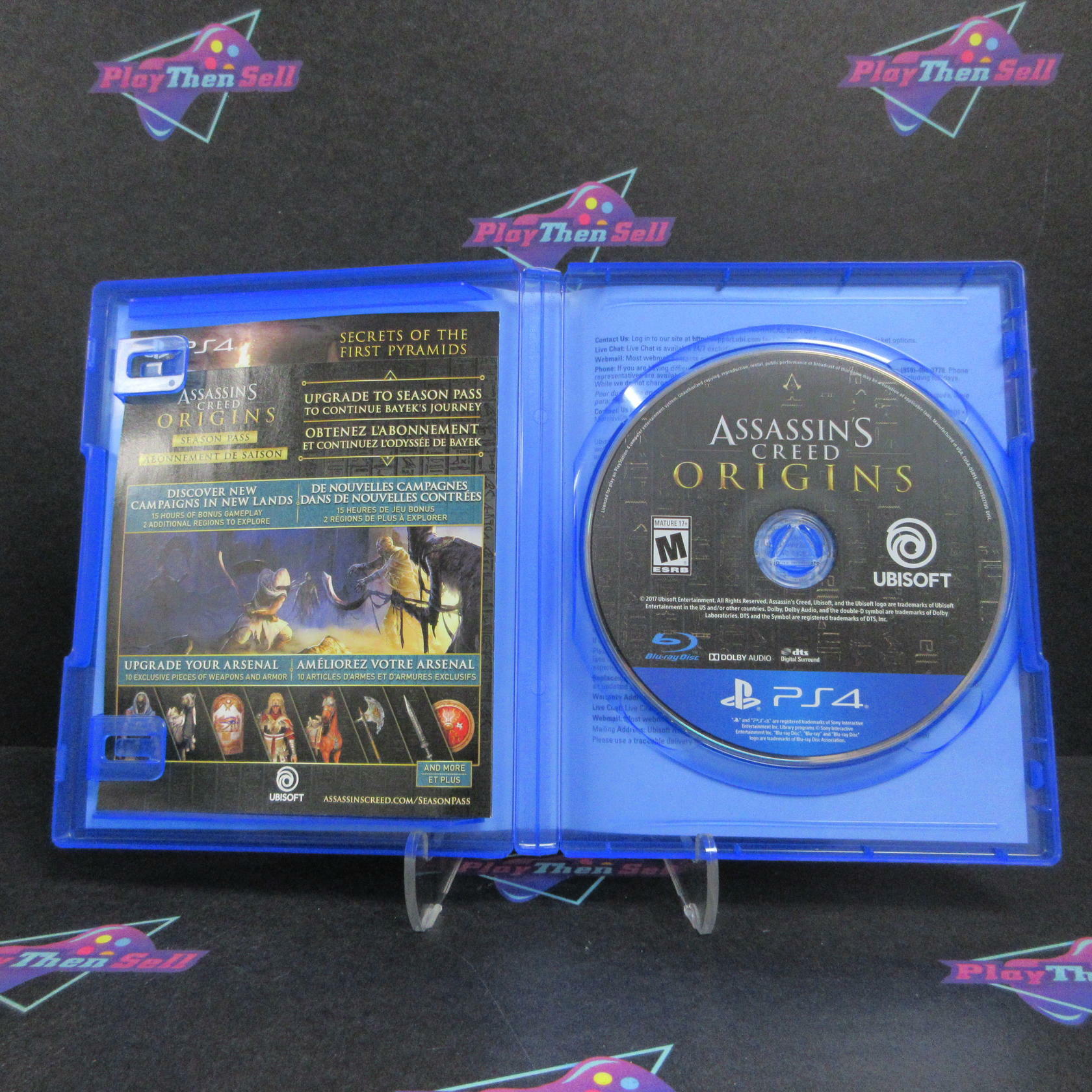 Assassin's Creed Origins PS4 PlayStation 4 Complete - Very Good