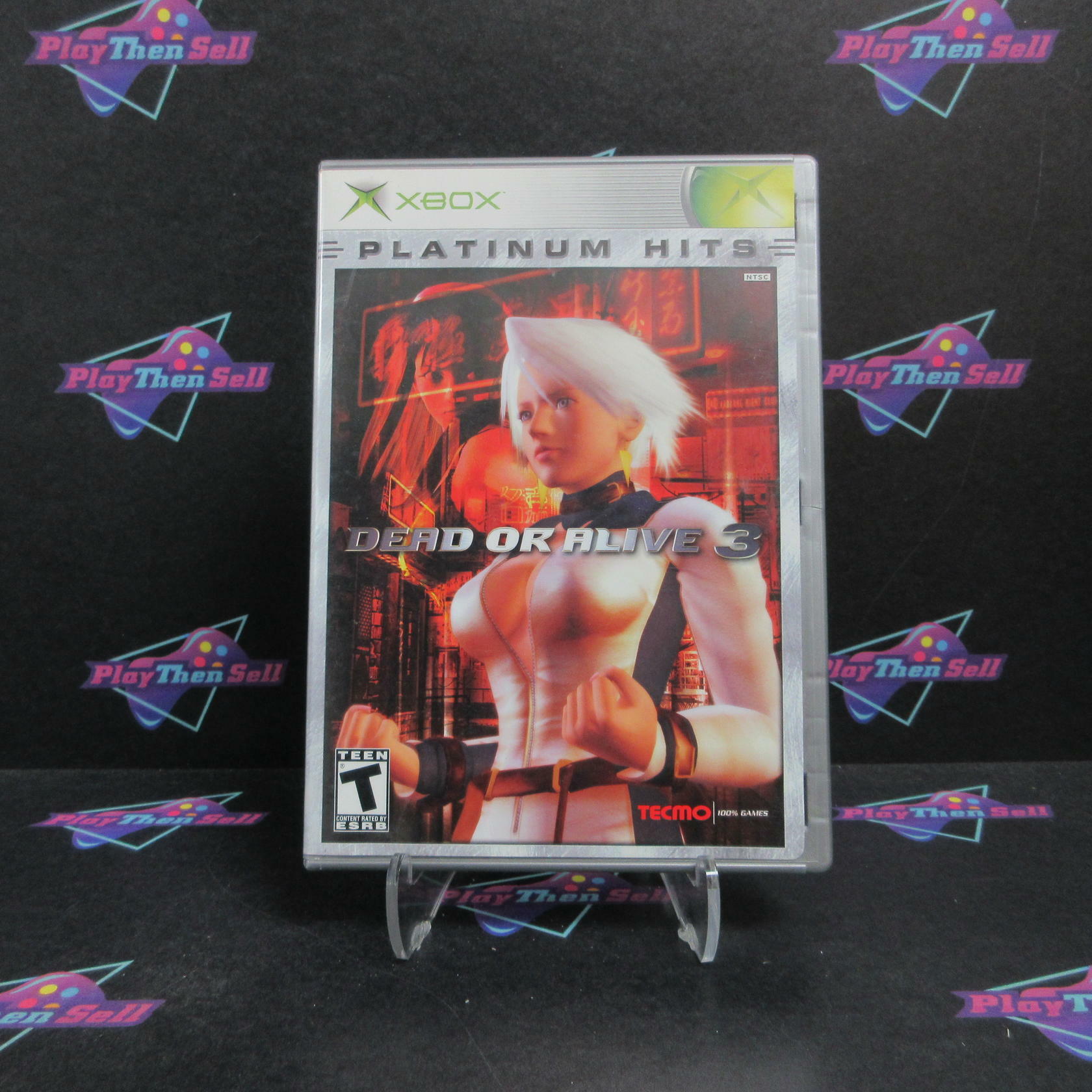 Dead Or Alive 3 Xbox PH + Reg Card Complete - Very Good