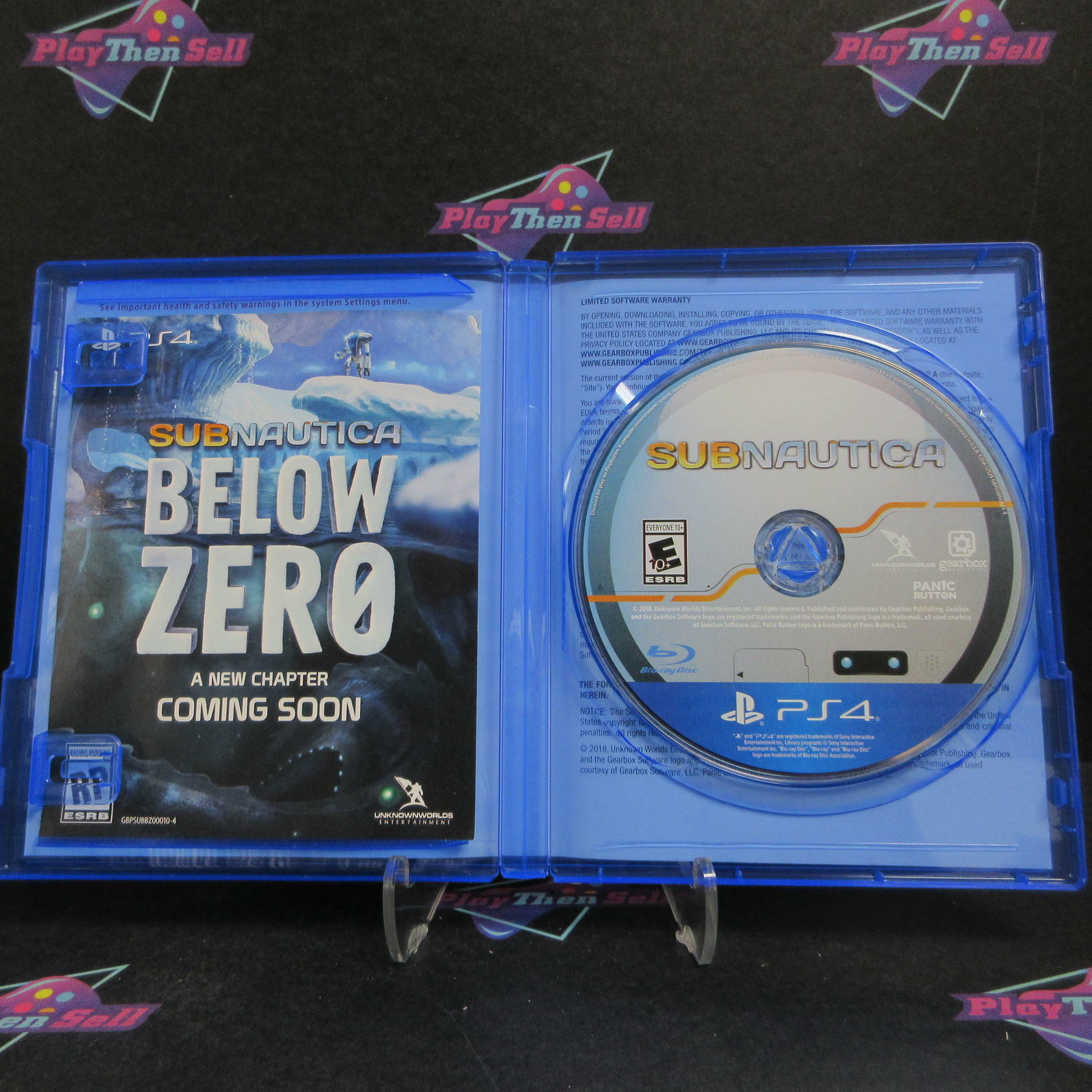 Subnautica PS4 PlayStation 4 Complete - Very Good