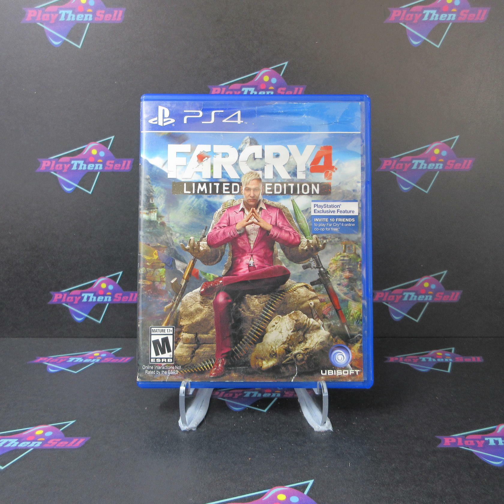 Far Cry 4 Limited Edition PS4 PlayStation 4 Complete - Very Good