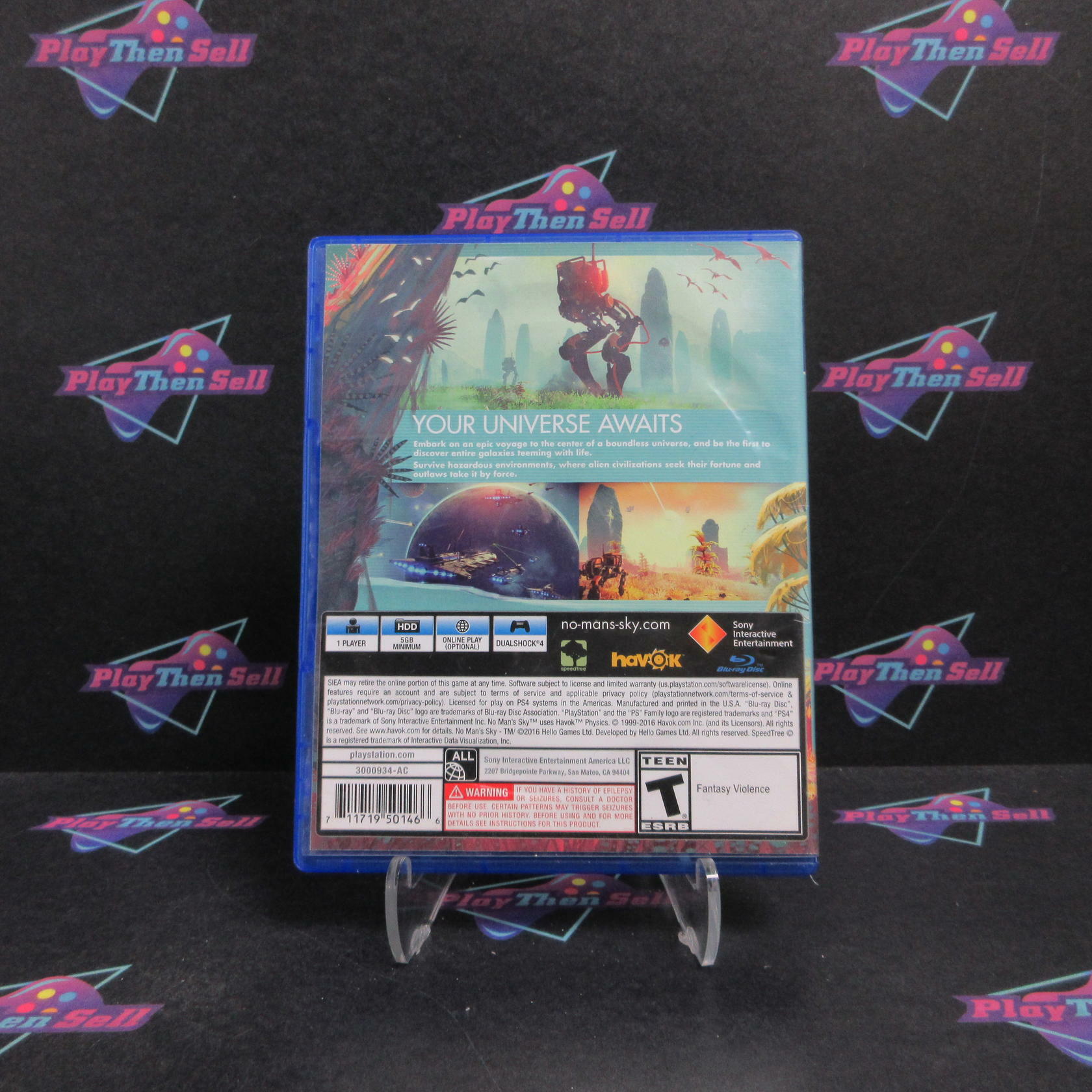 No Man's Sky PS4 PlayStation 4 Compete - Very Good