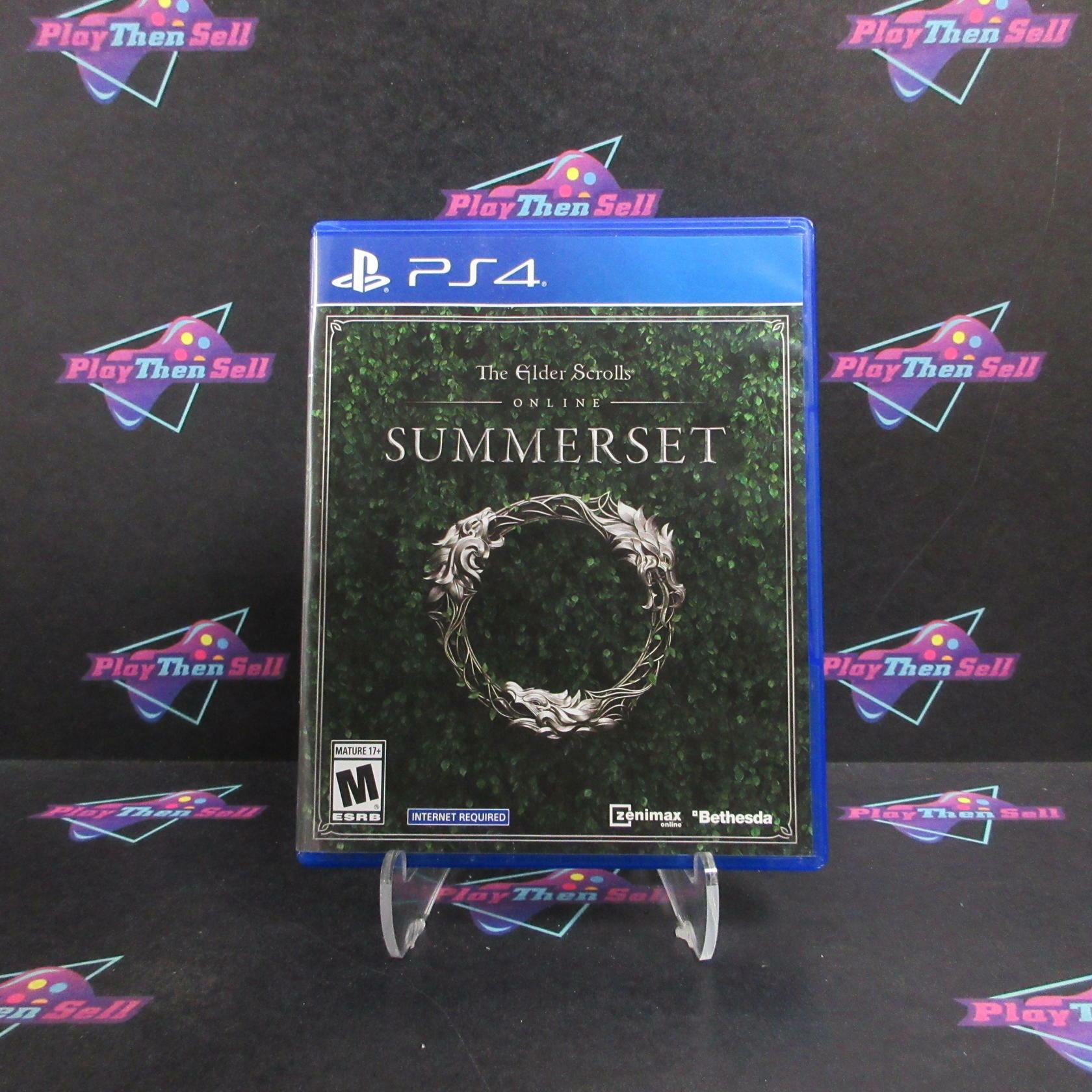 The Elder Scrolls Online Summerset PS4 PlayStation 4 Complete - Refurbished