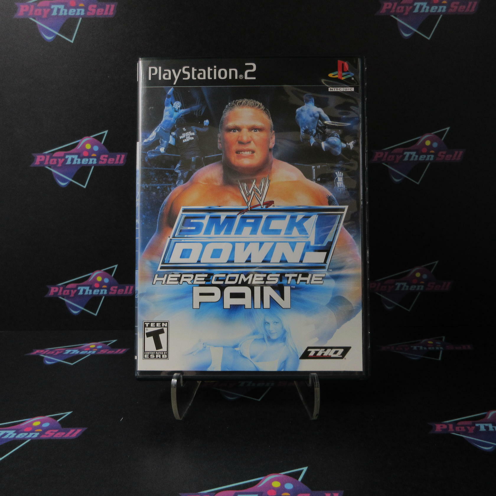 WWE Smackdown! Here Comes The Pain PS2 PlayStation 2 Complete - Excellent