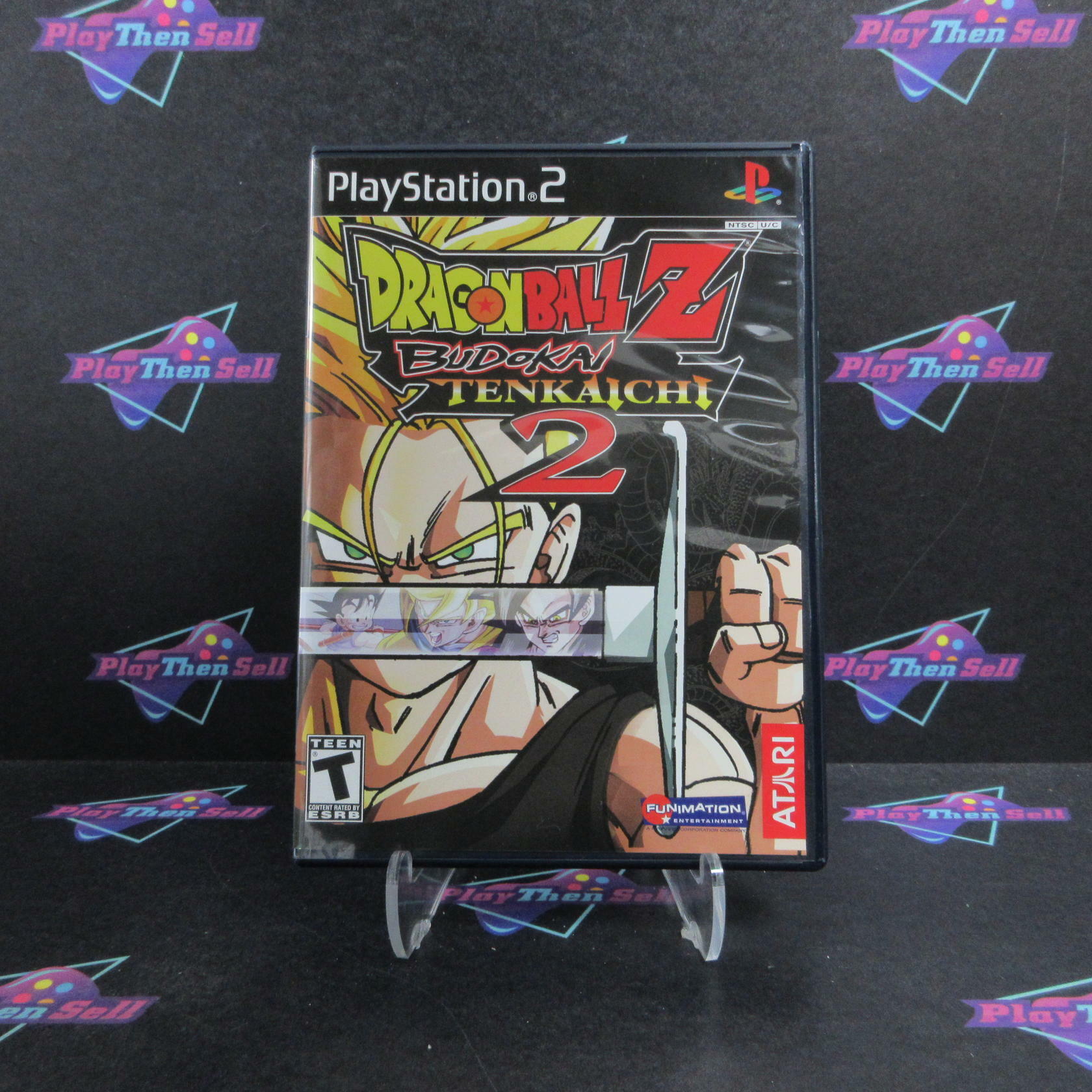 Dragonball Z Budokai Tenkaichi 2 PS2 PlayStation 2 Complete - Excellent