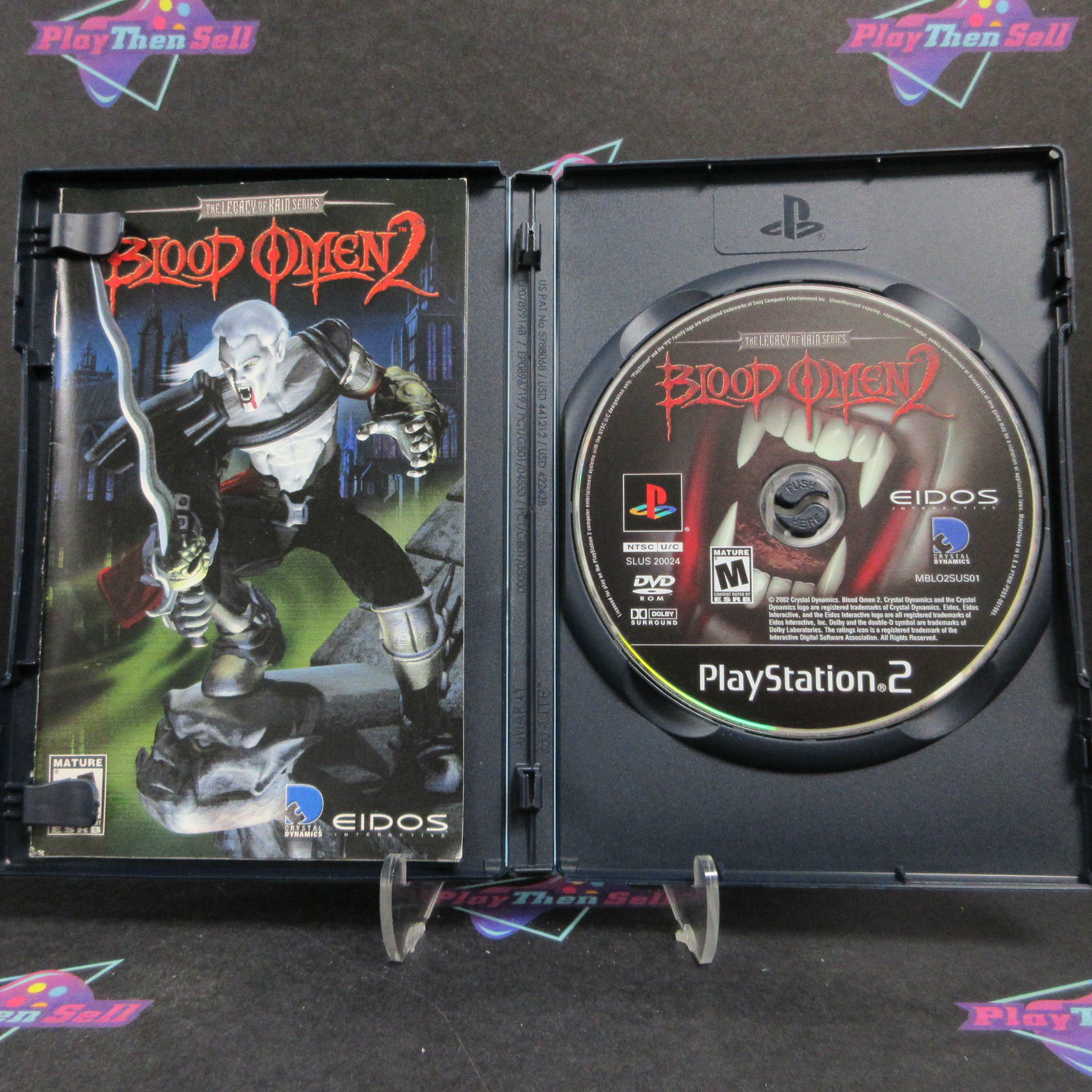 Blood Omen 2 PS2 PlayStation 2 Complete - Excellent