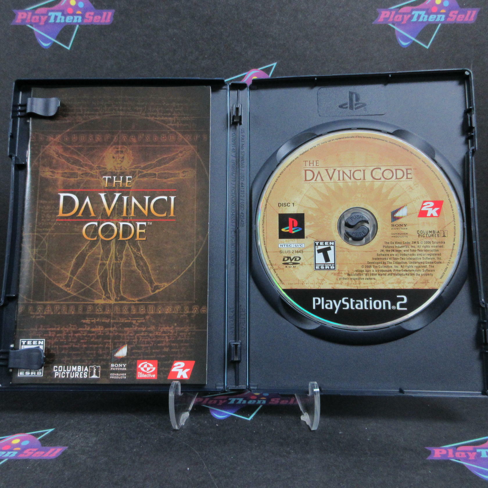 Da Vinci Code PS2 PlayStation 2 Complete - Excellent