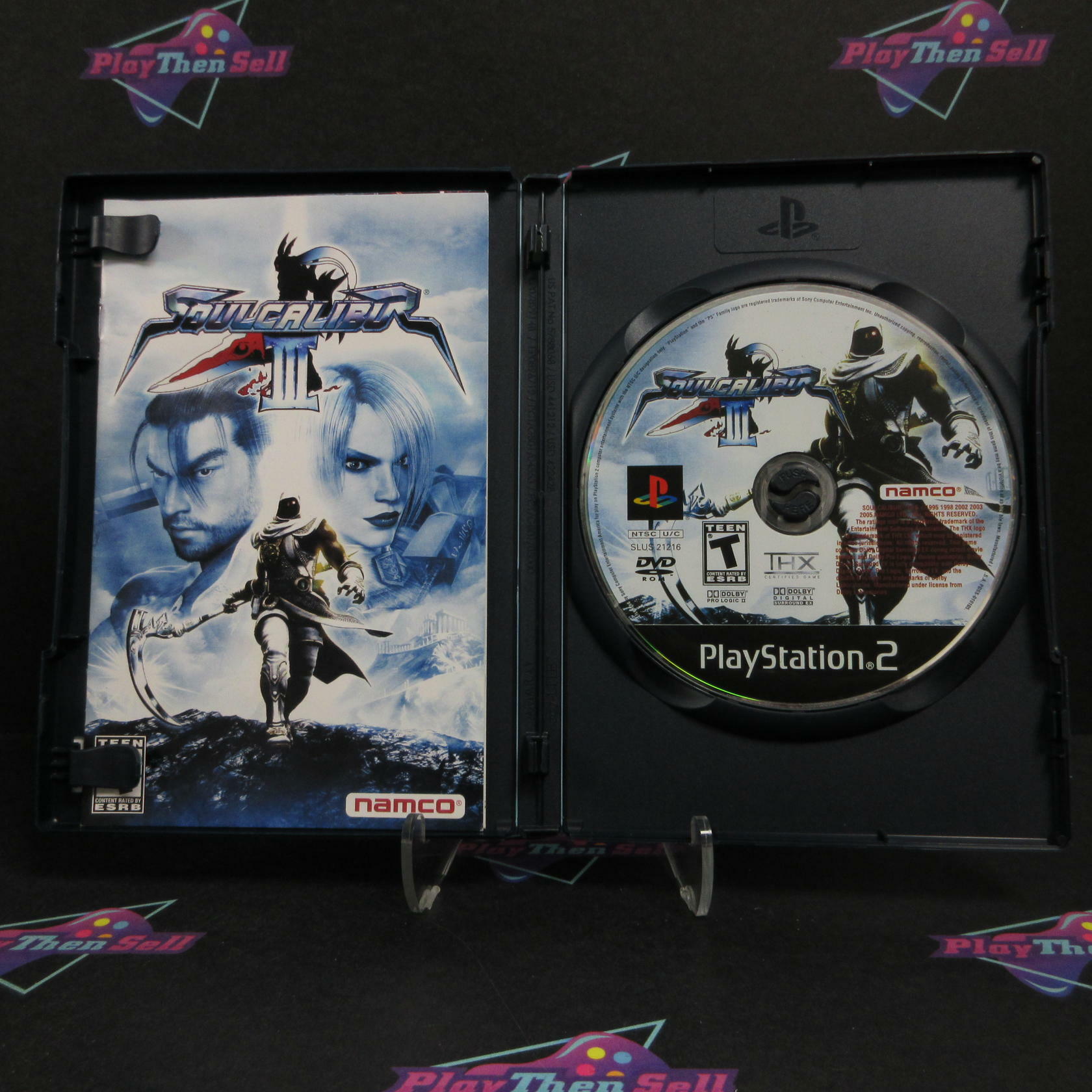 Soulcalibur 3 PS2 PlayStation 2 + Demo Disc Complete - Very Good