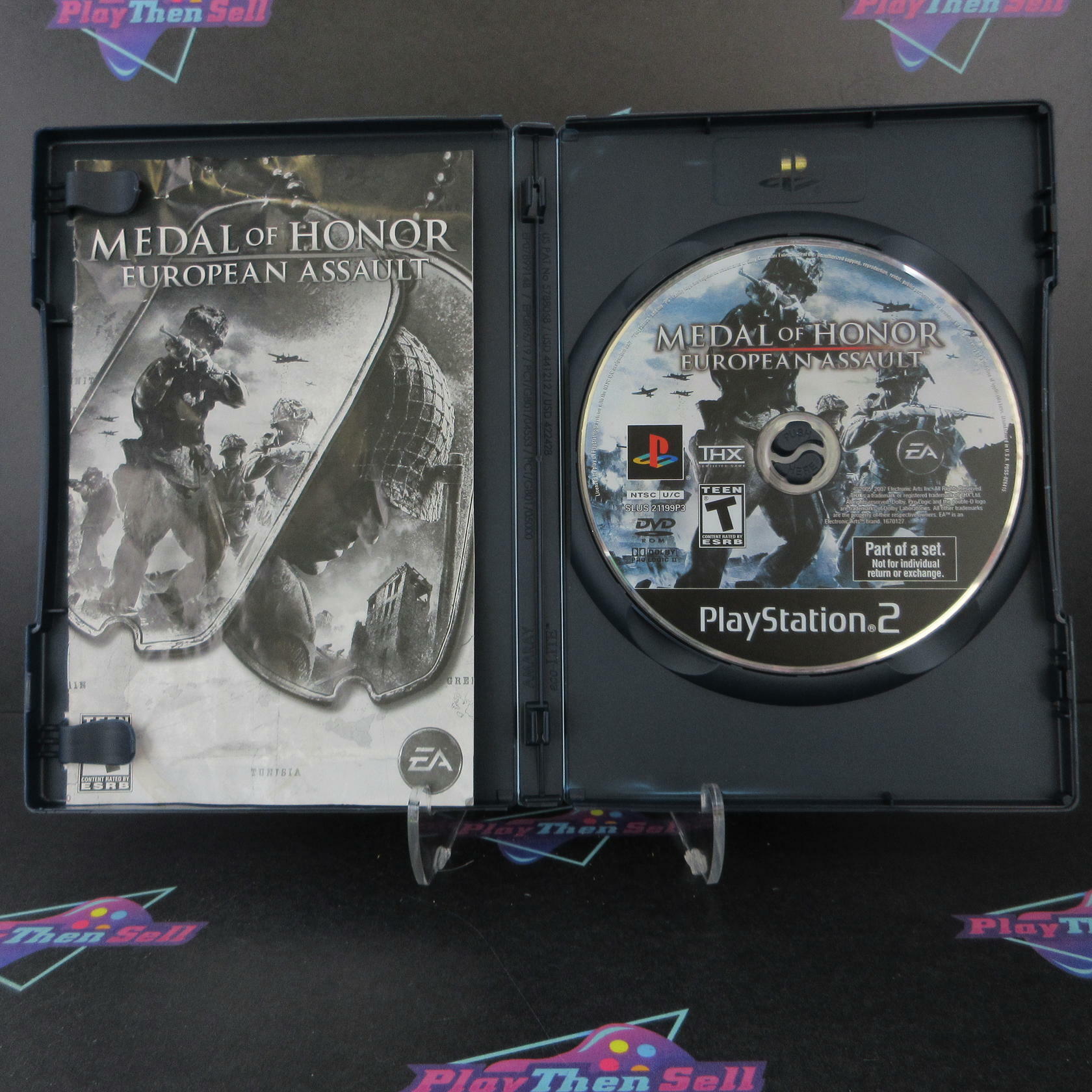 Medal of Honor European Assault PS2 PlayStation 2 Complete - Very Good