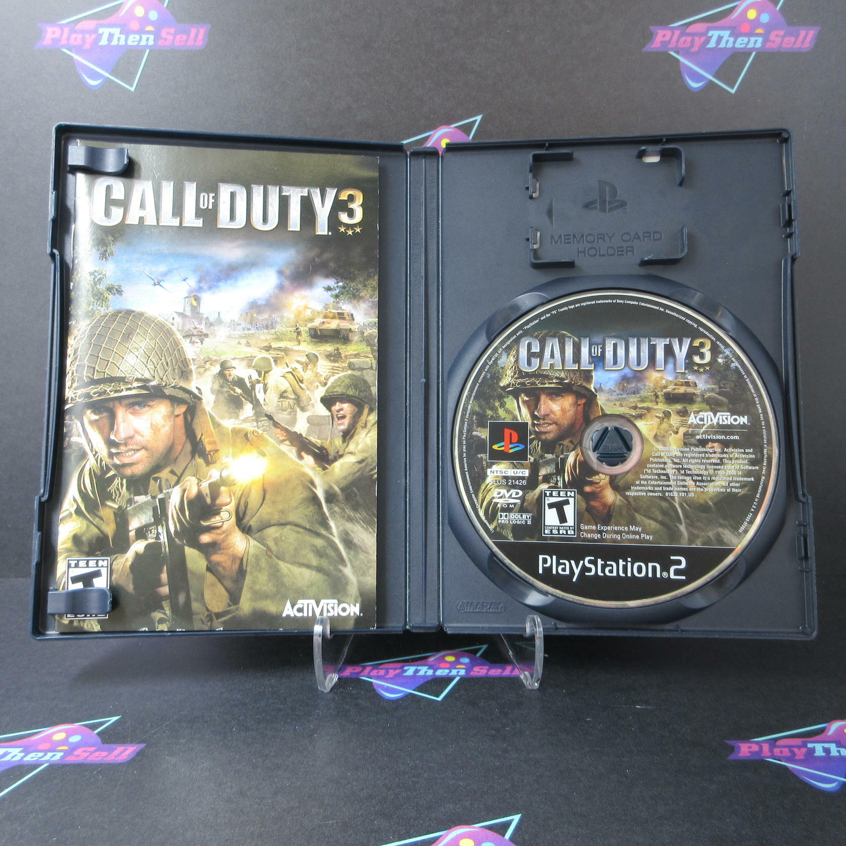 Call of Duty 3 PS2 PlayStation 2 Complete - Very Good