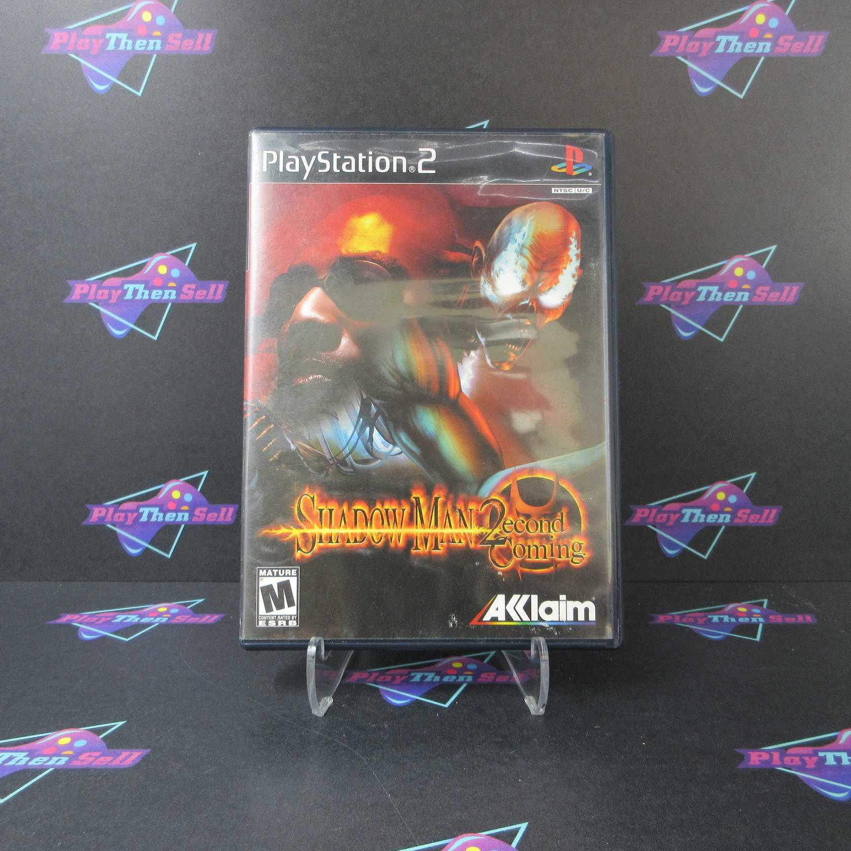 Shadowman 2 Second Coming PS2 PlayStation 2 + Reg Card Complete - Very Good