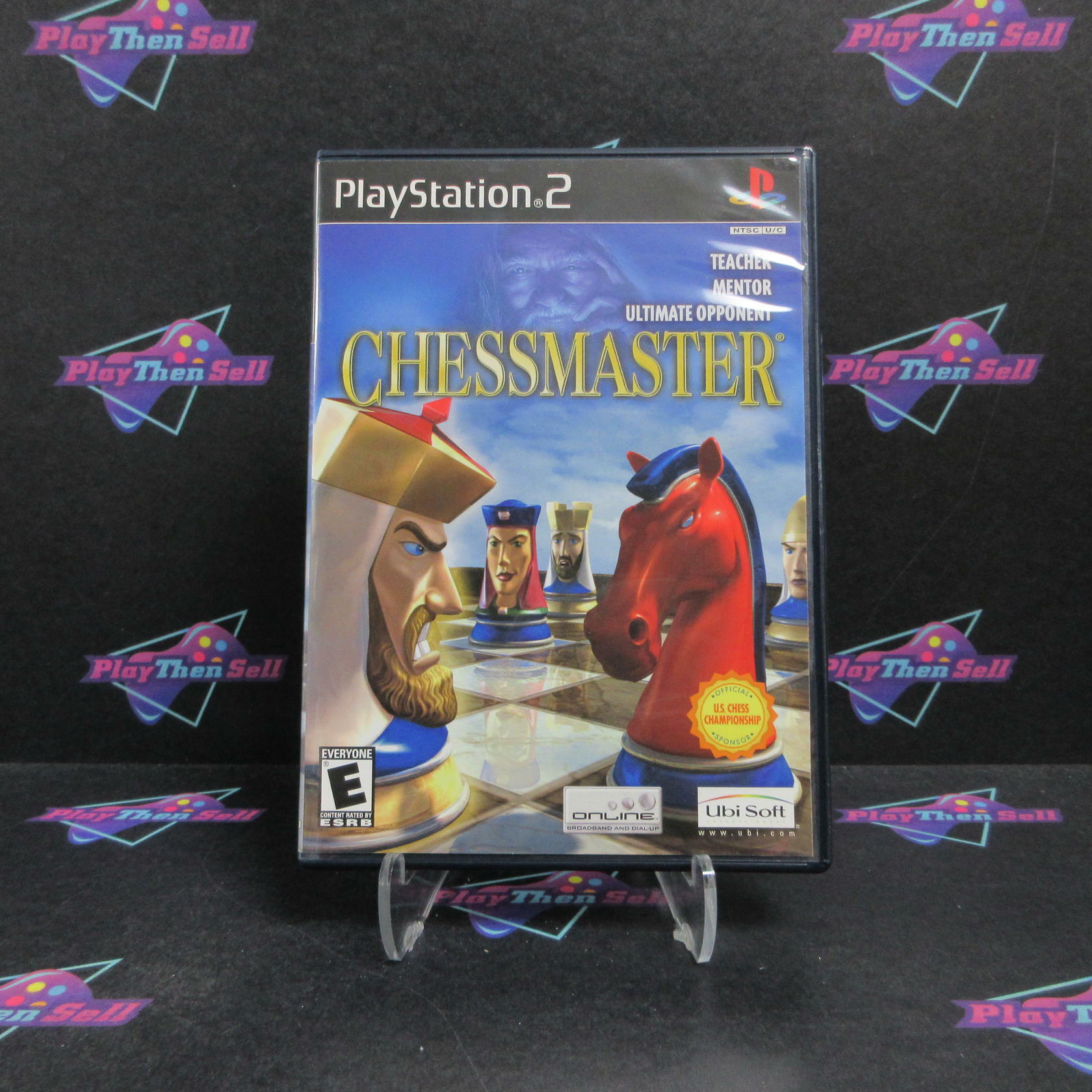 Chessmaster PS2 PlayStation 2 + Reg Card Complete - Very Good