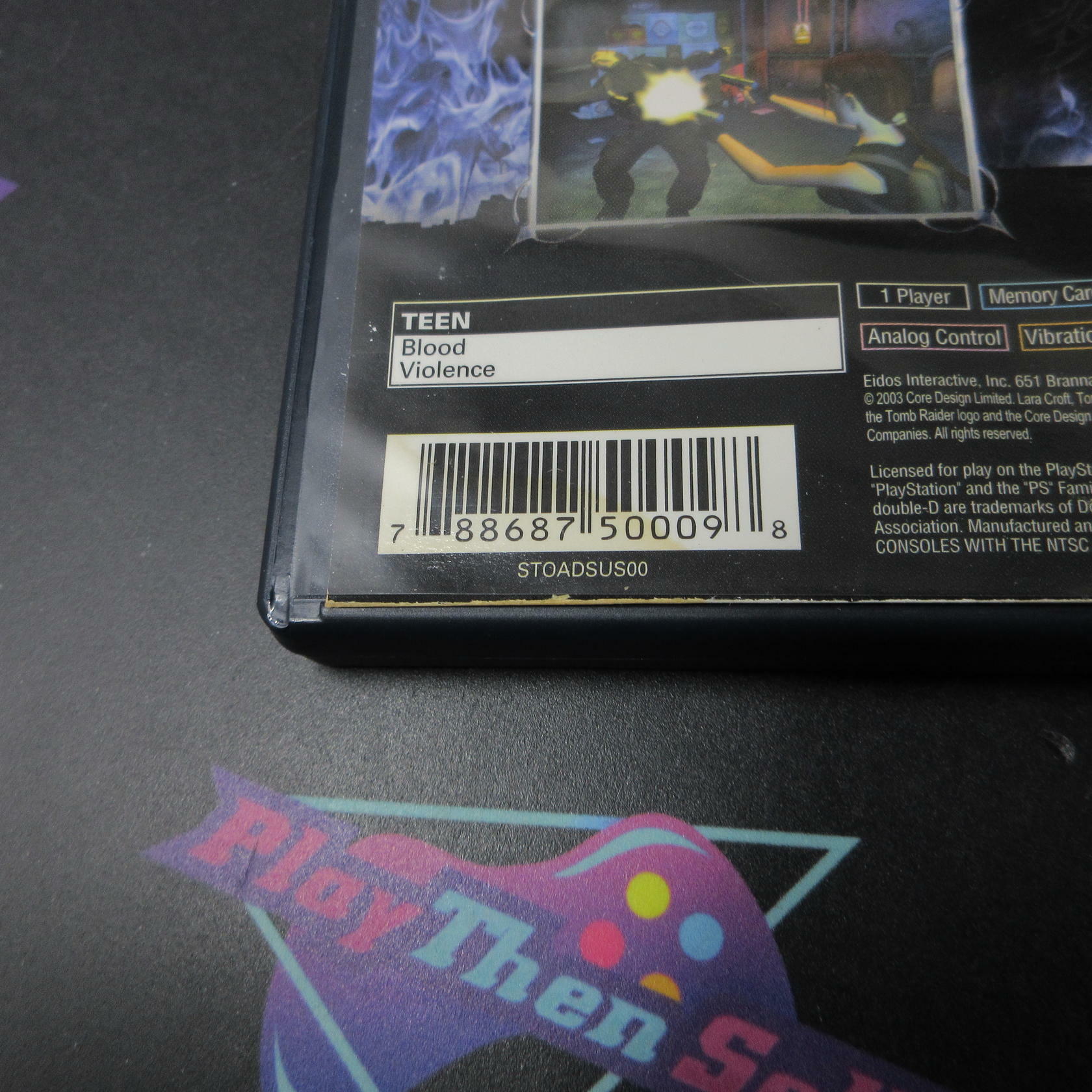 Tomb Raider Angel Of Darkness PS2 PlayStation 2 + Reg Card Complete - Very Good