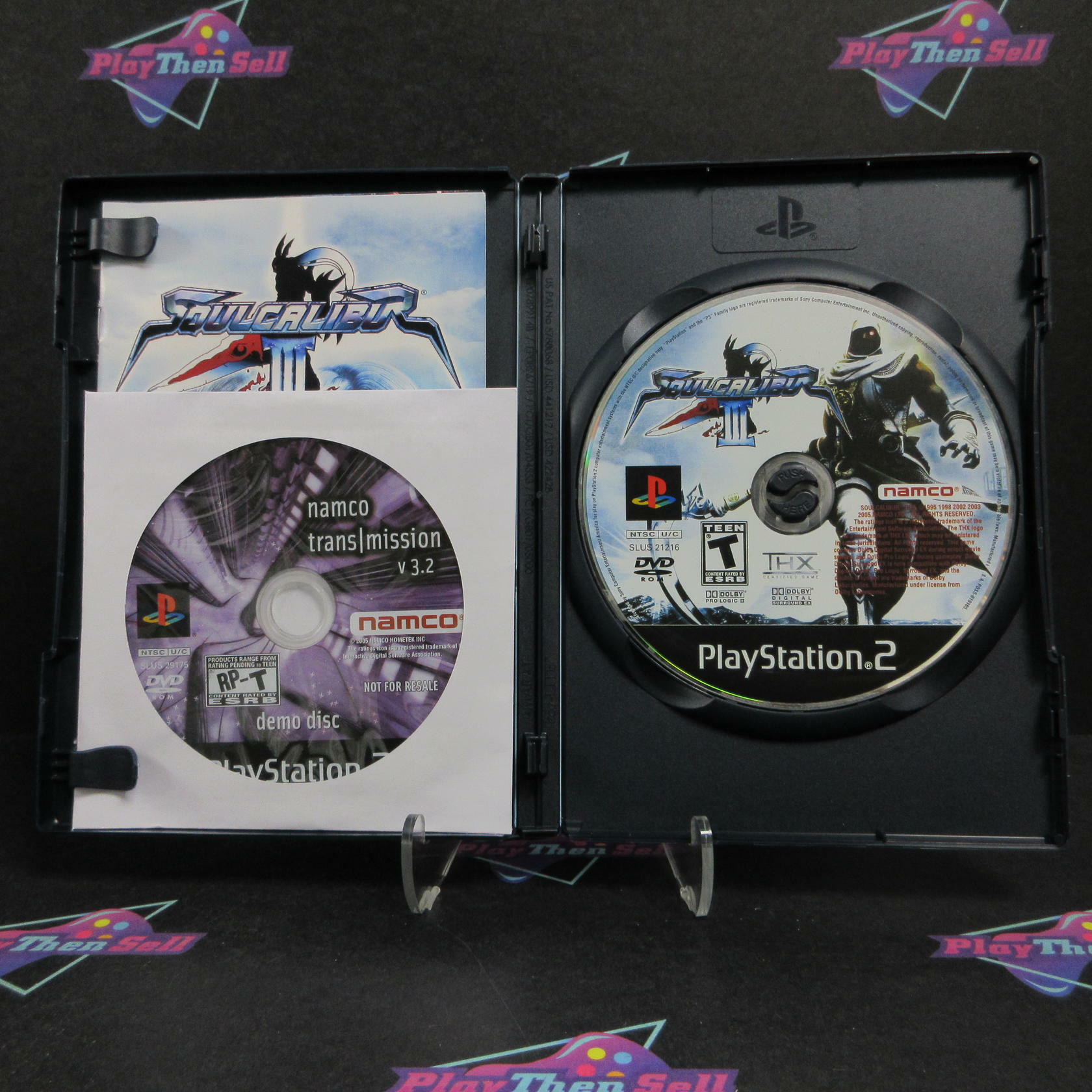 Soulcalibur 3 PS2 PlayStation 2 + Demo Disc Complete - Very Good
