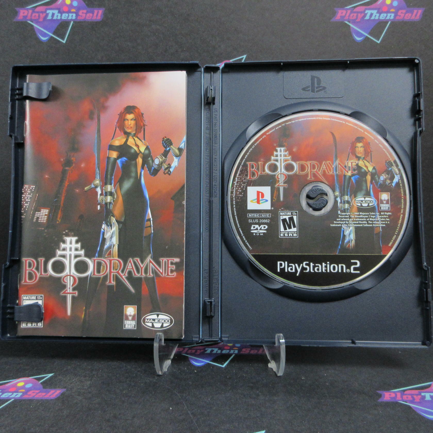 Blood Rayne 2 PS2 PlayStation 2 Complete - Very Good