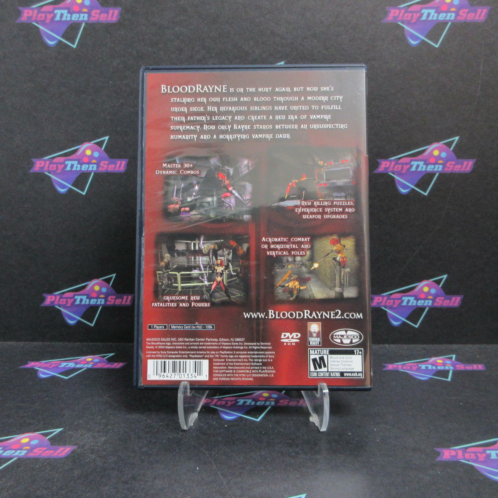 Blood Rayne 2 PS2 PlayStation 2 Complete - Very Good