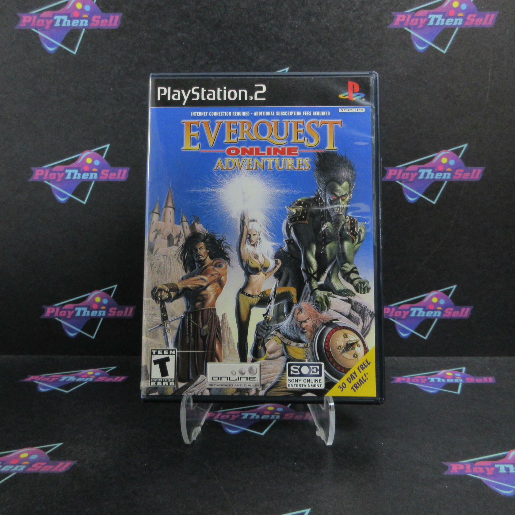 Everquest Online Adventures PS2 PlayStation 2 Complete - Excellent